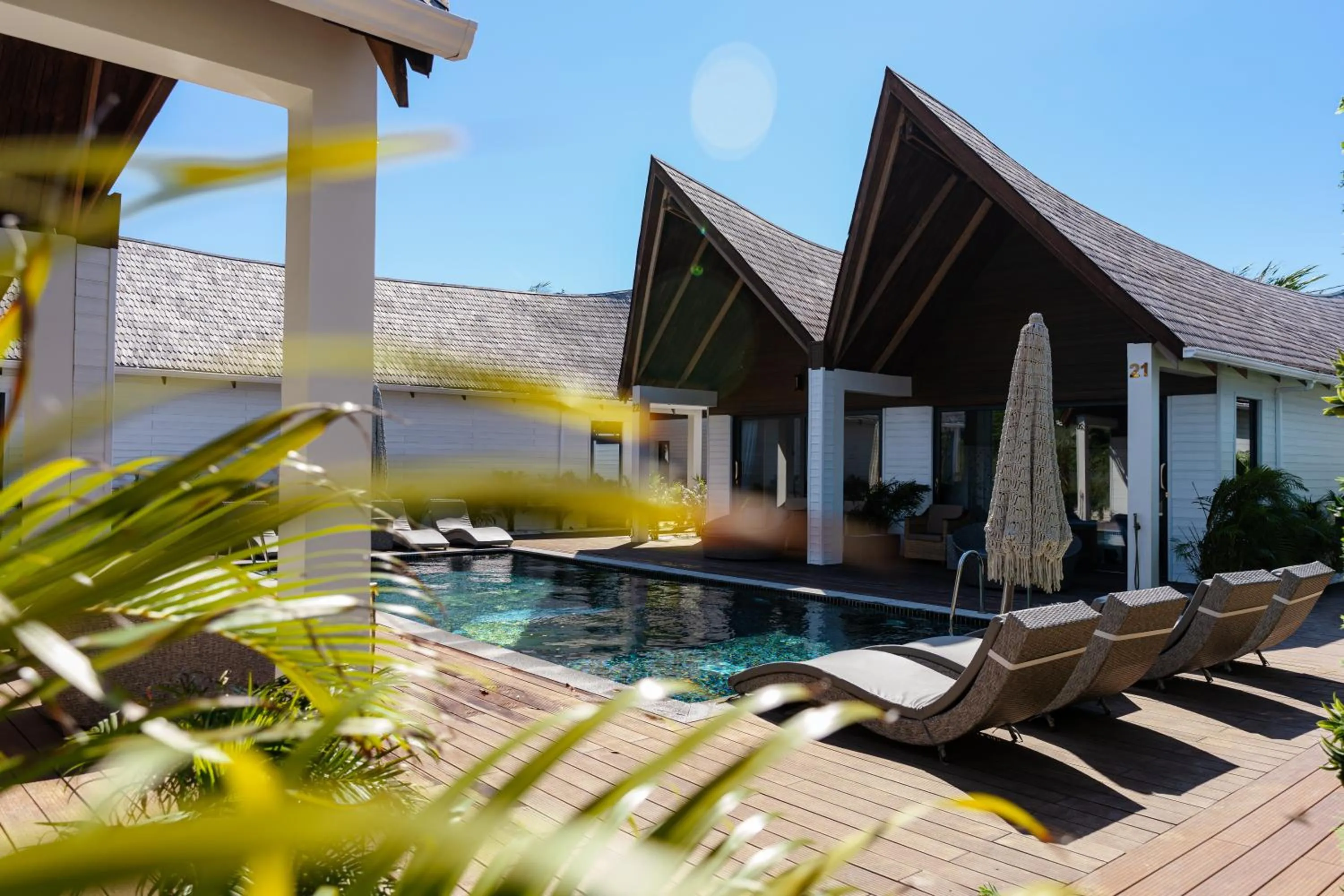 Pool view in Golden Beach Resort
