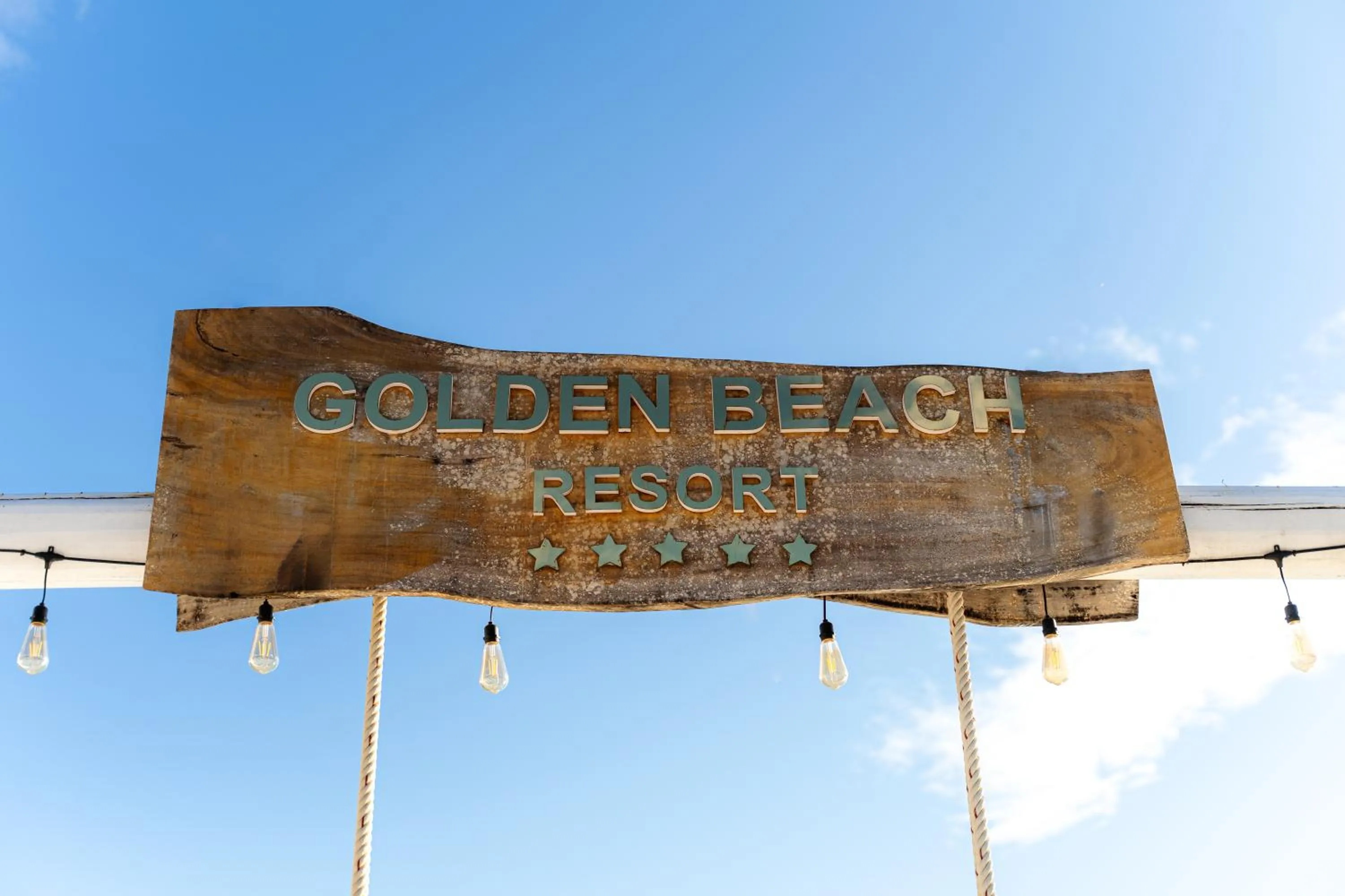 Property logo or sign in Golden Beach Resort