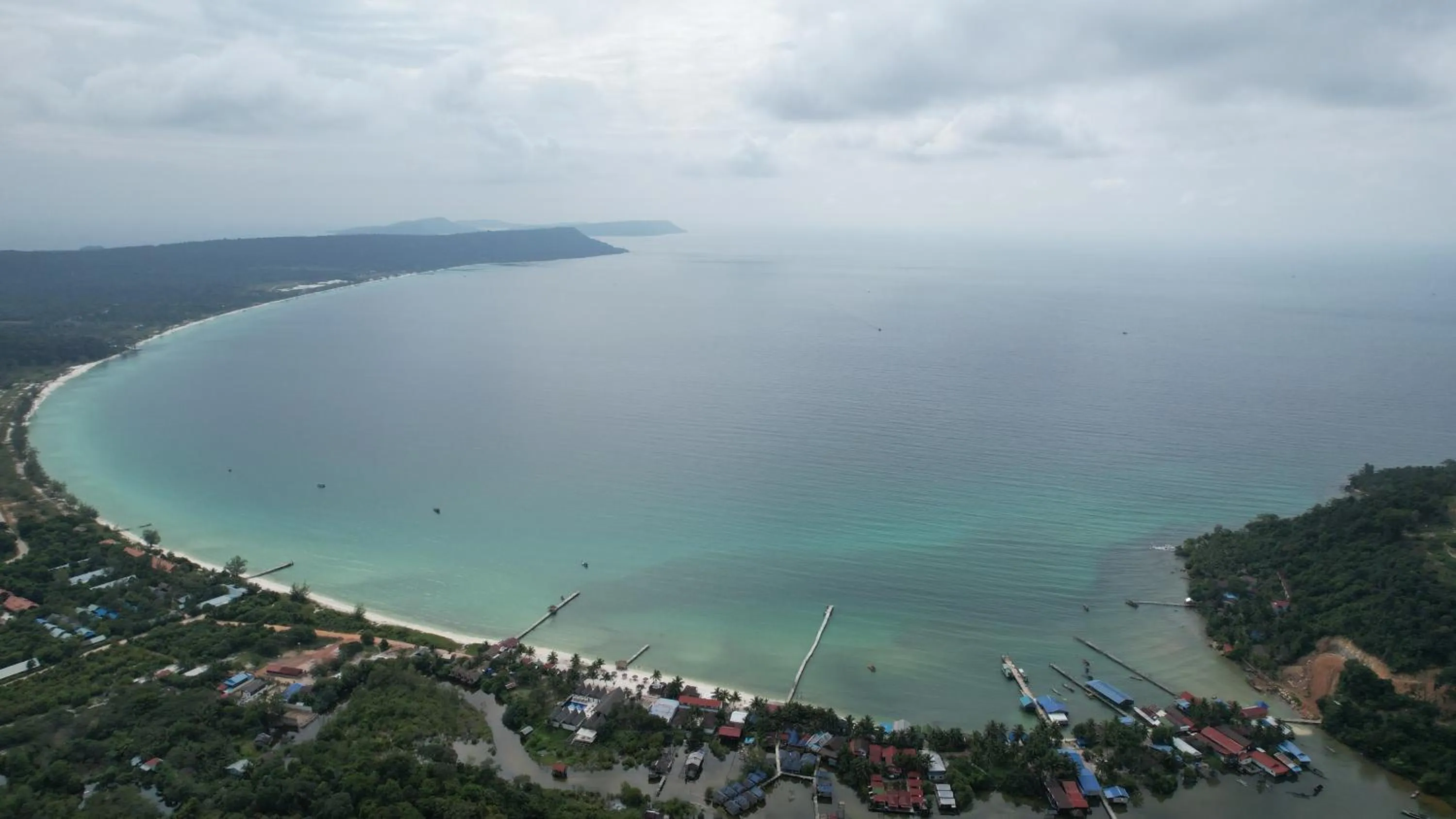 Bird's eye view in Golden Beach Resort