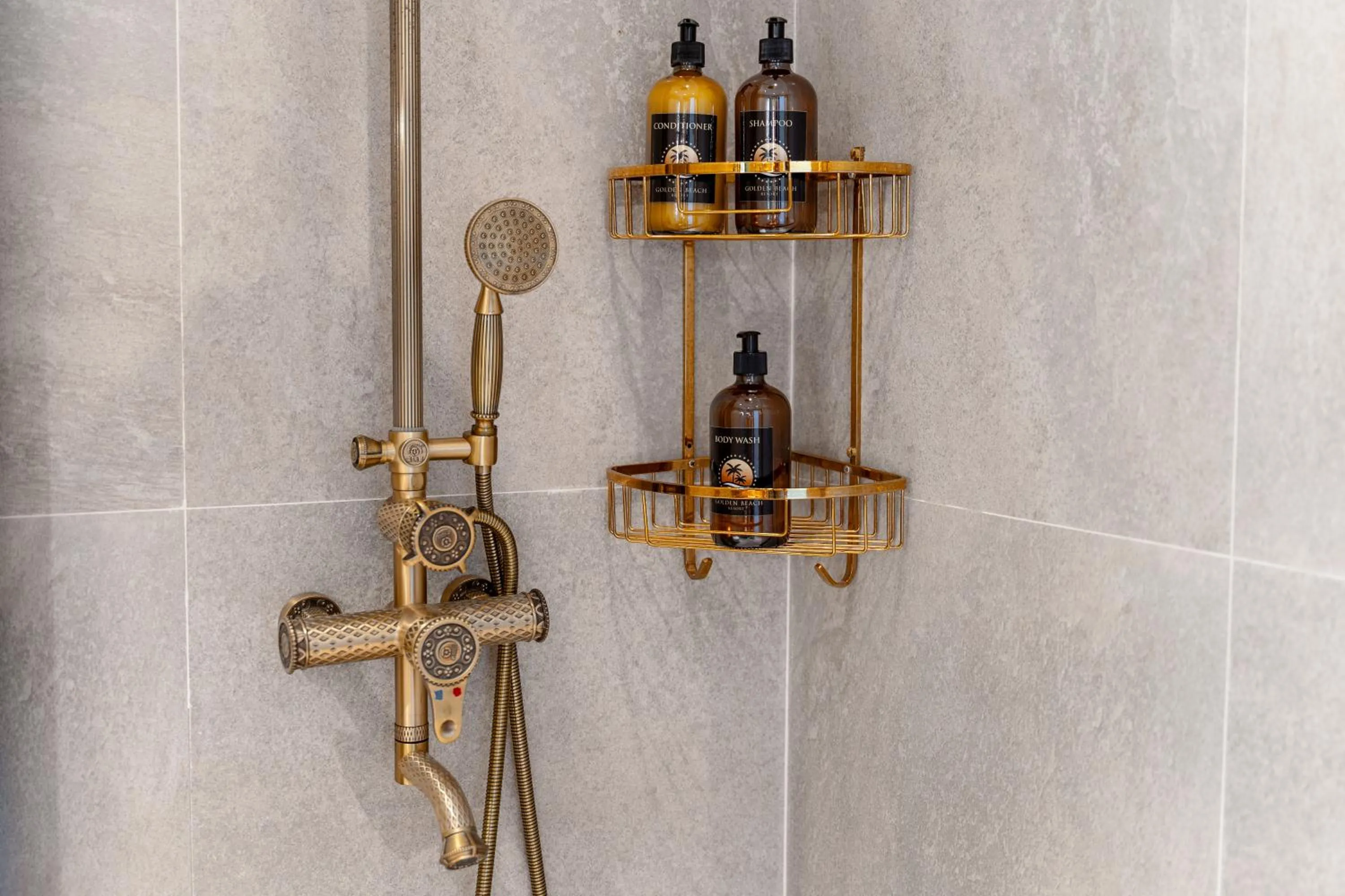 Shower in Golden Beach Resort