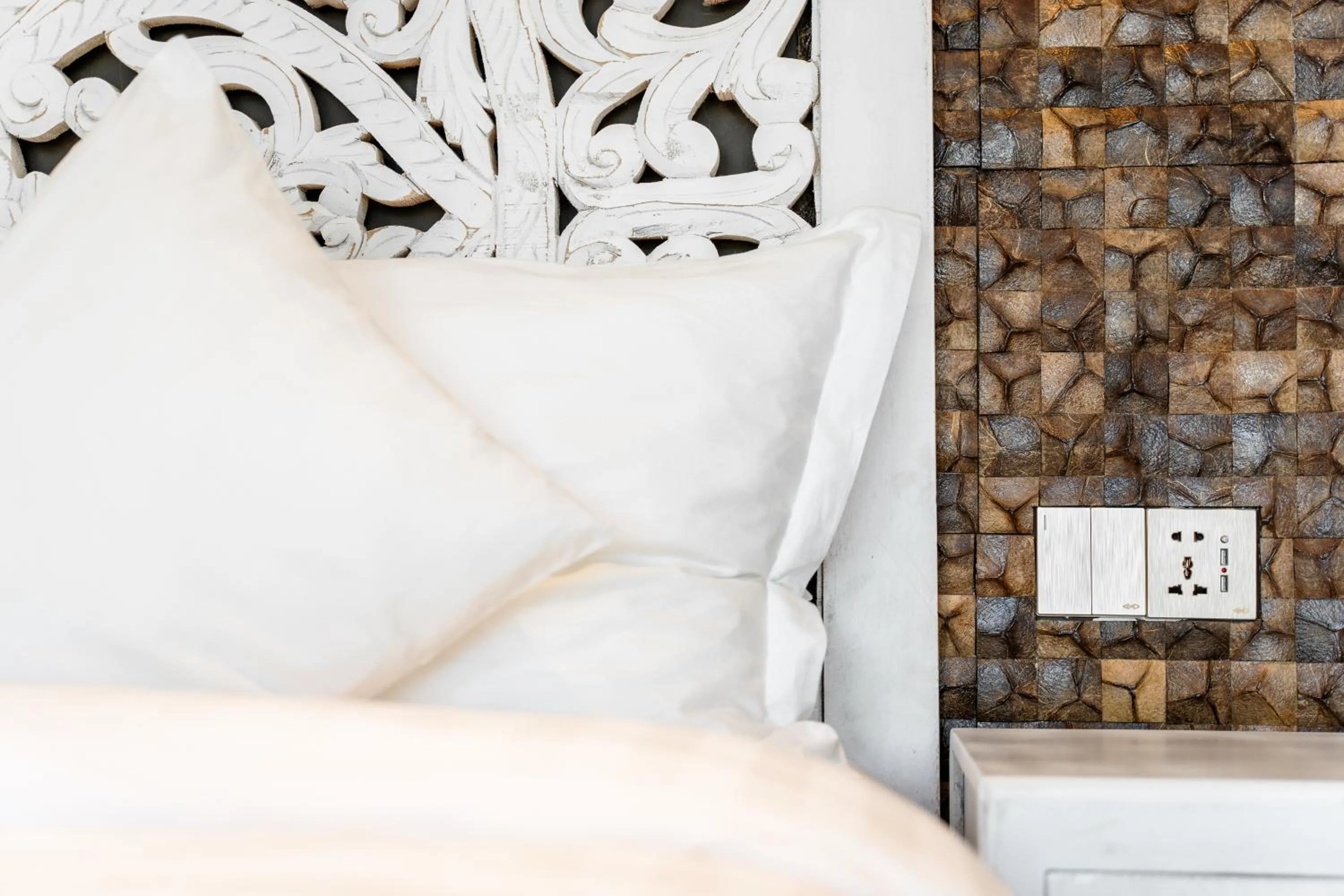 Decorative detail in Golden Beach Resort