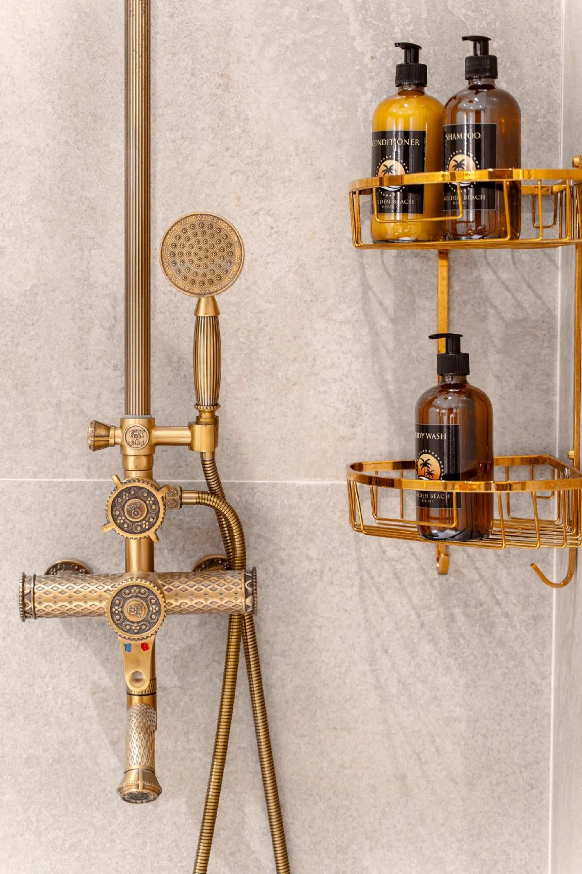 Shower in Golden Beach Resort