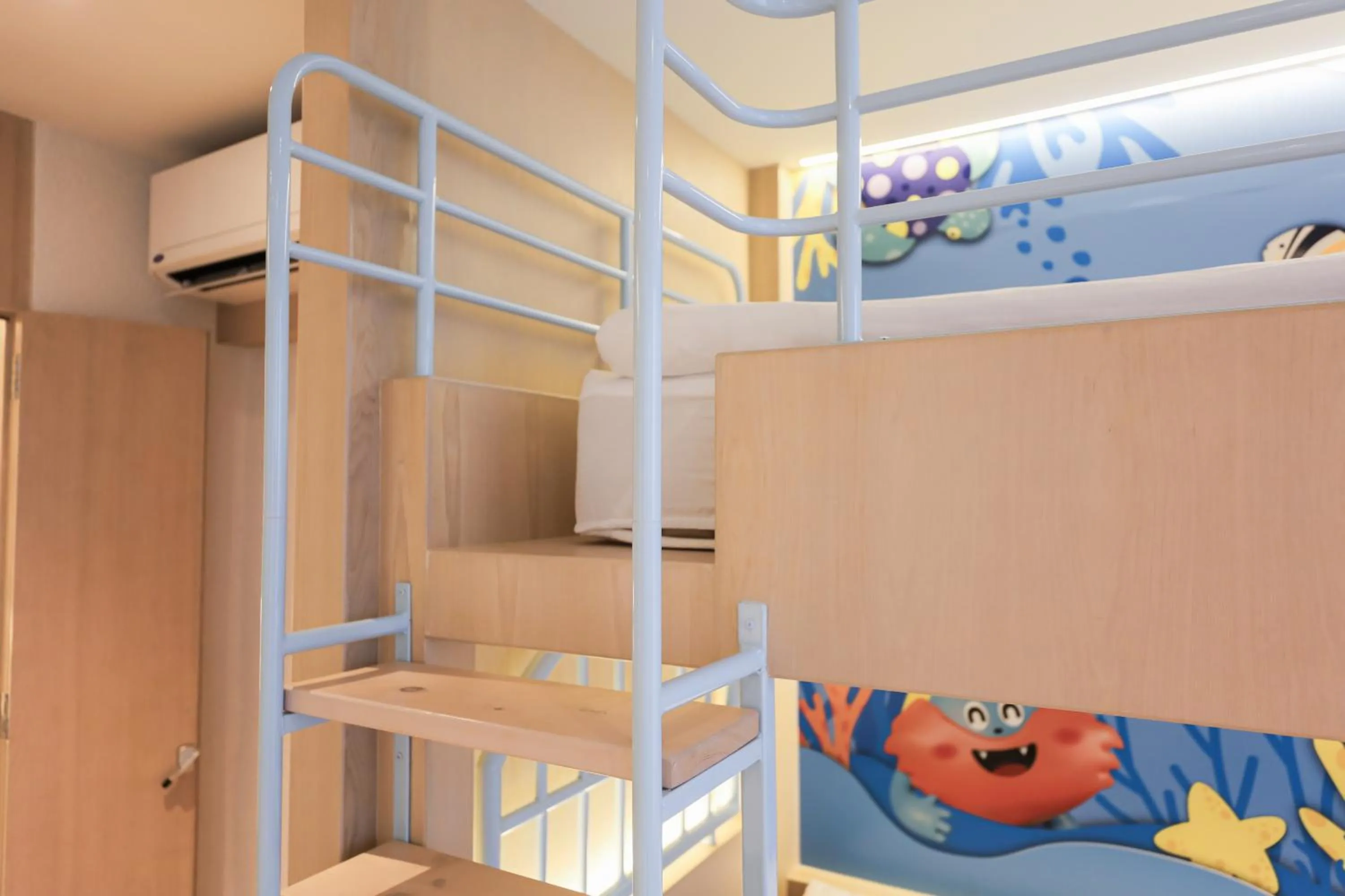 Bed in Balcony Seaside Sriracha Hotel & Serviced Apartments