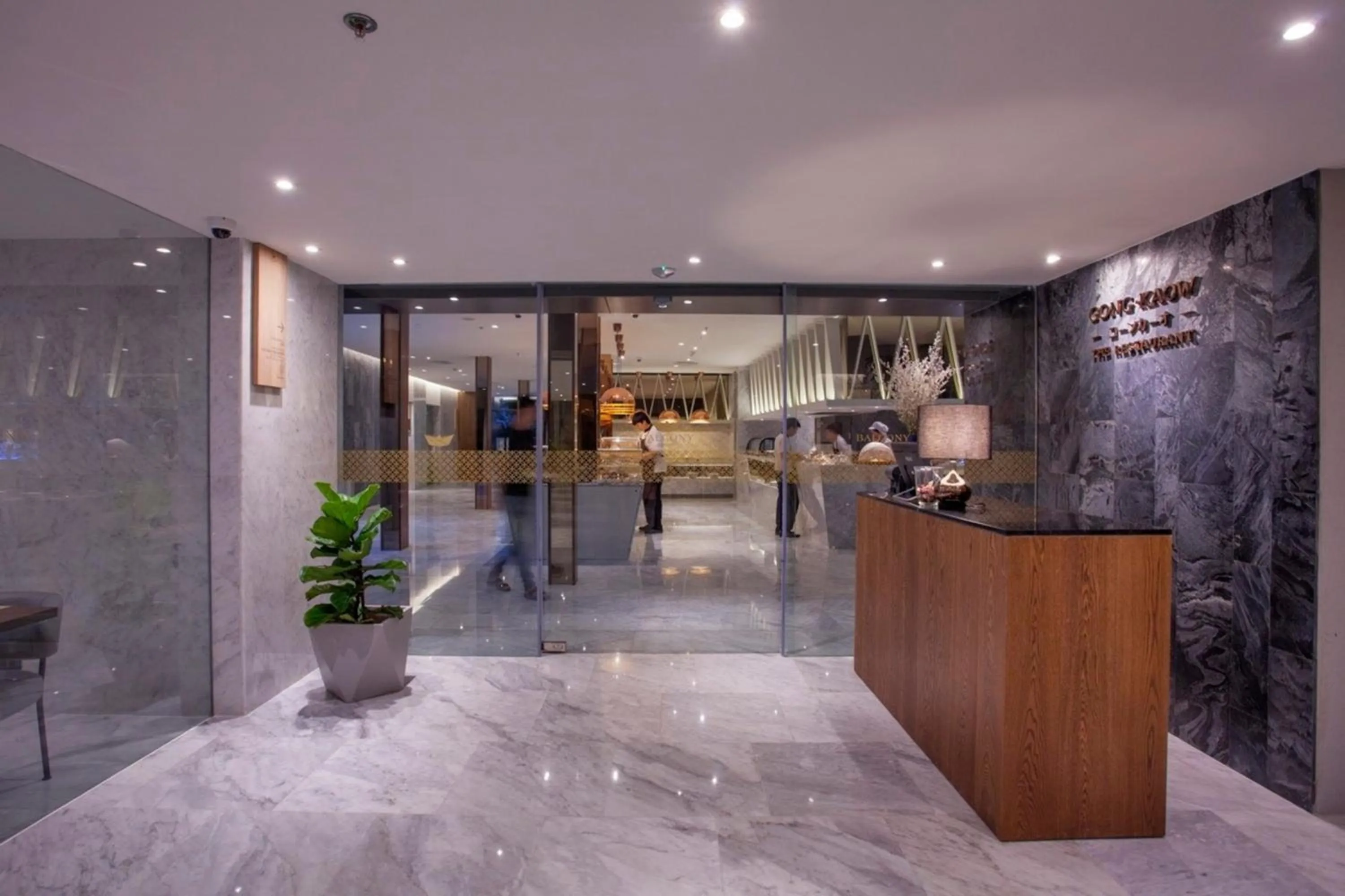 Restaurant/places to eat in Balcony Seaside Sriracha Hotel & Serviced Apartments