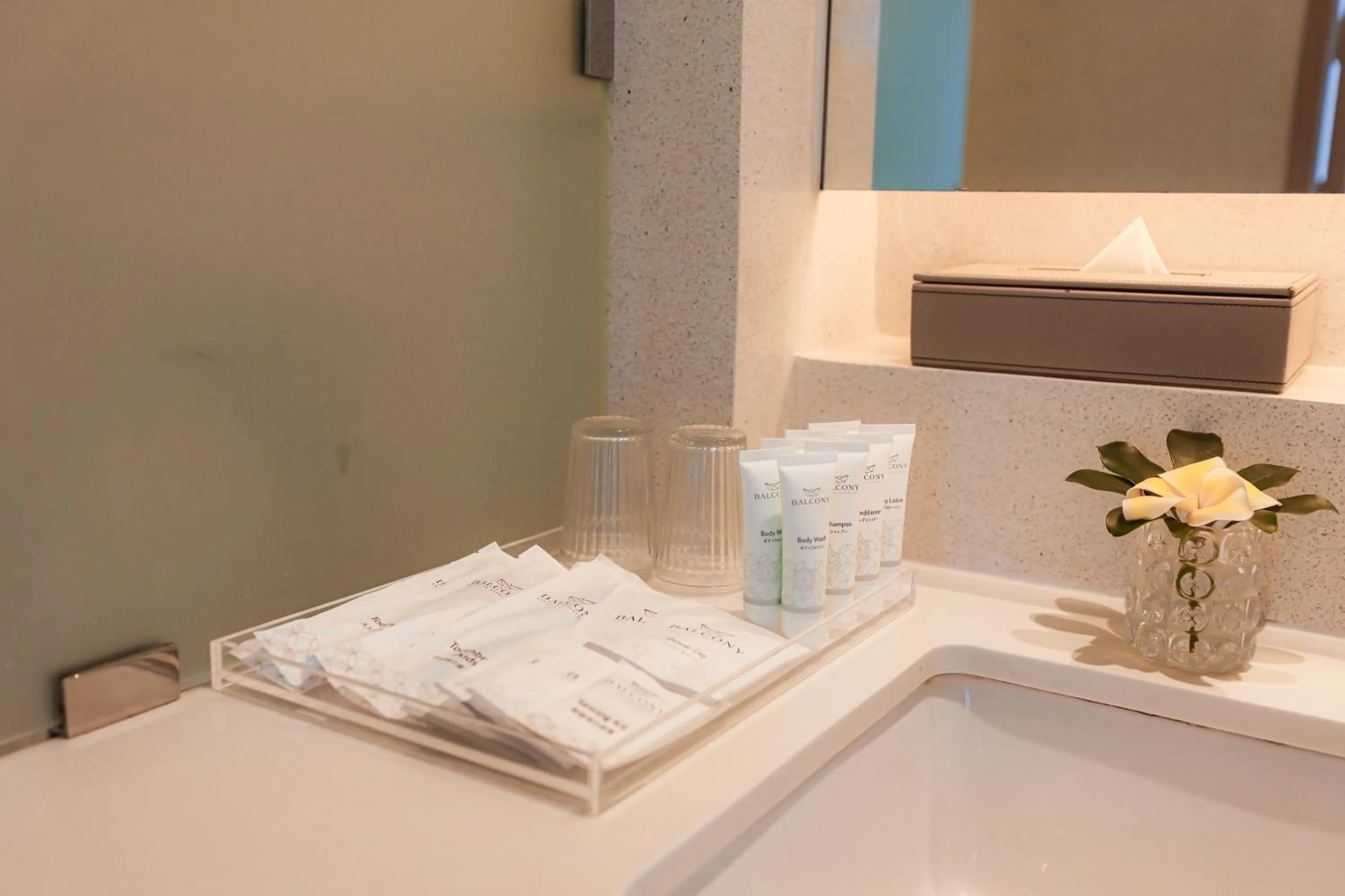 Bathroom in Balcony Seaside Sriracha Hotel & Serviced Apartments