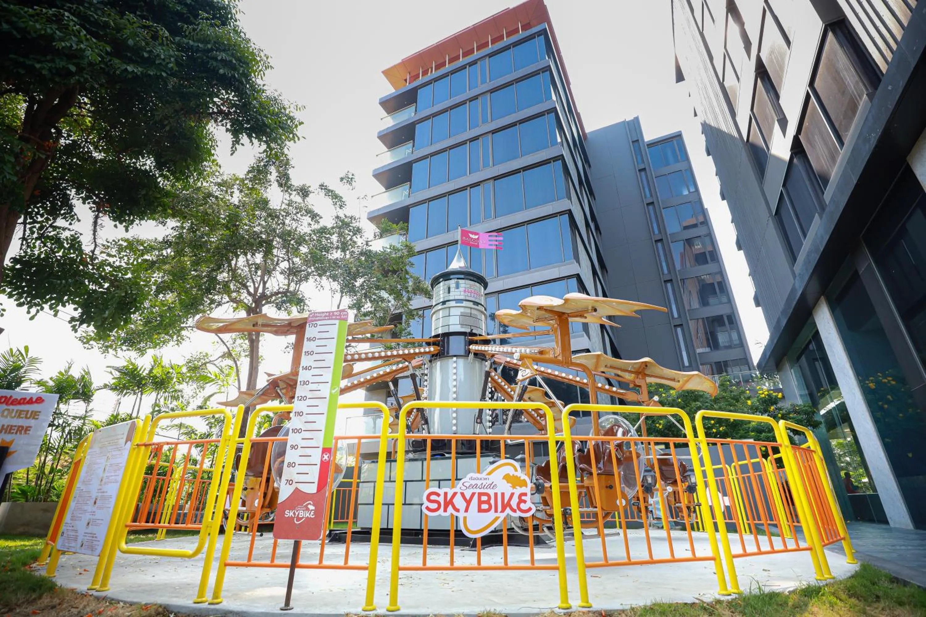 Children play ground in Balcony Seaside Sriracha Hotel & Serviced Apartments