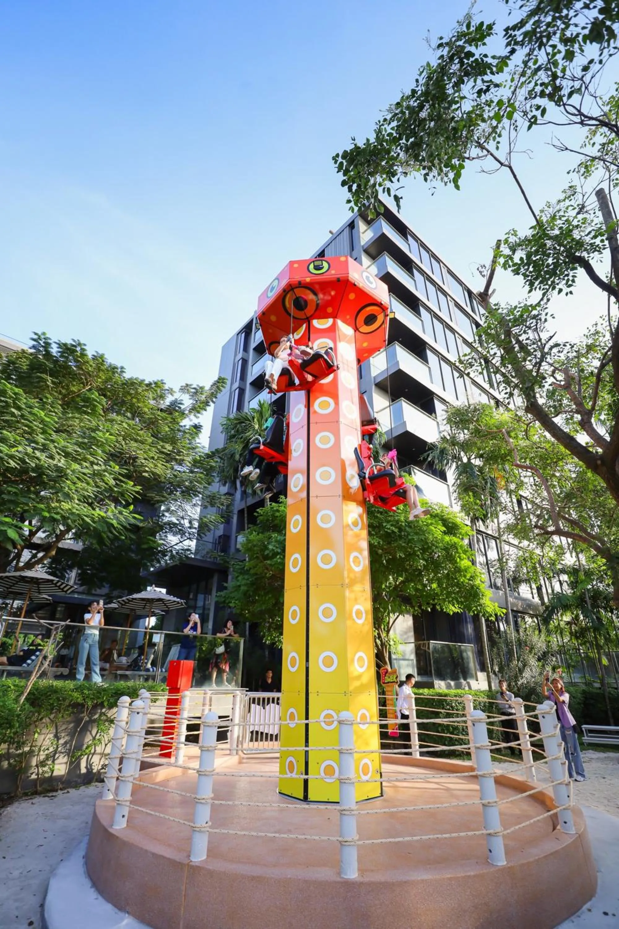 Children play ground in Balcony Seaside Sriracha Hotel & Serviced Apartments