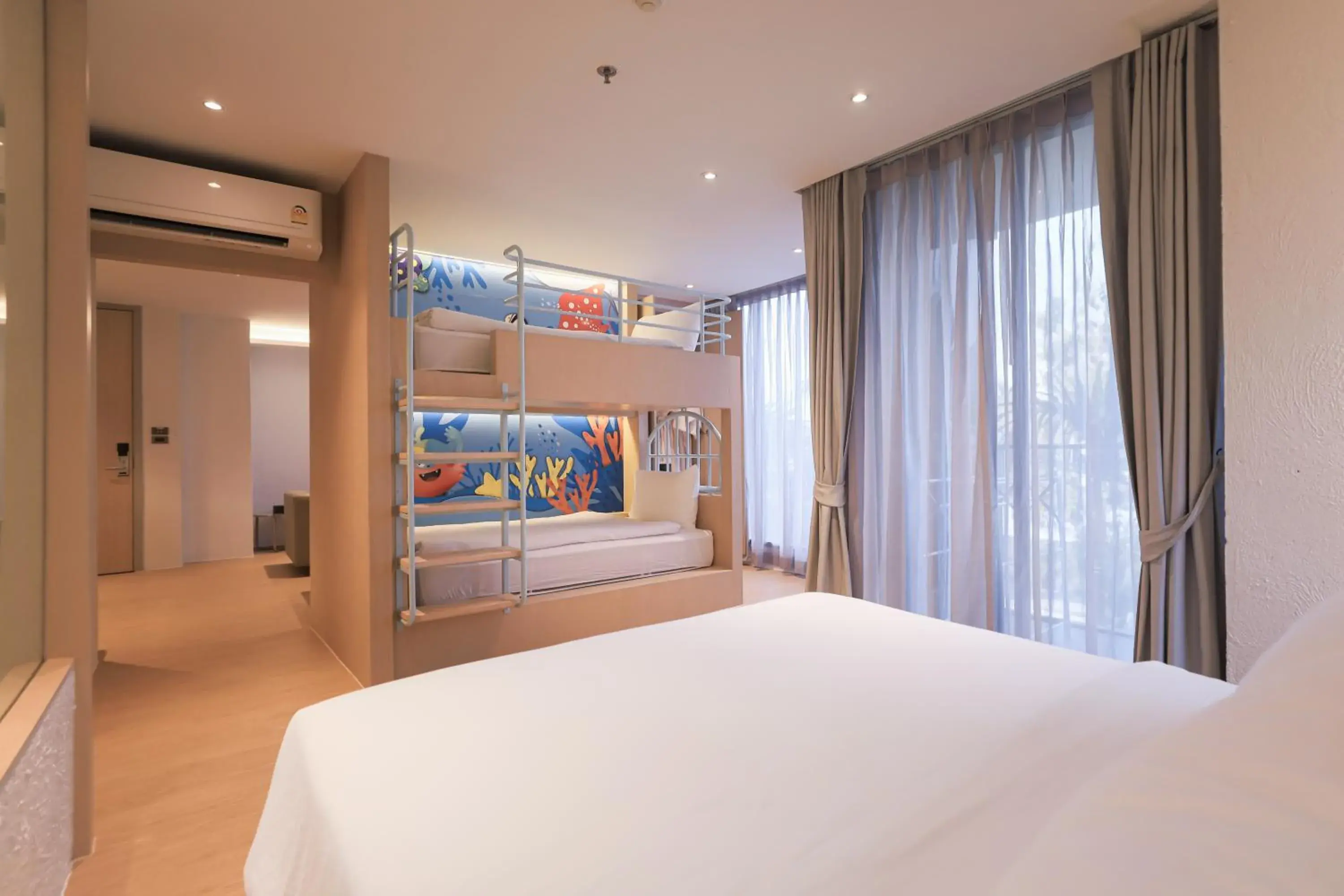 Family Room with Balcony in Balcony Seaside Sriracha Hotel & Serviced Apartments Family Room with Balcony in Balcony Seaside Sriracha Hotel & Serviced Apartments