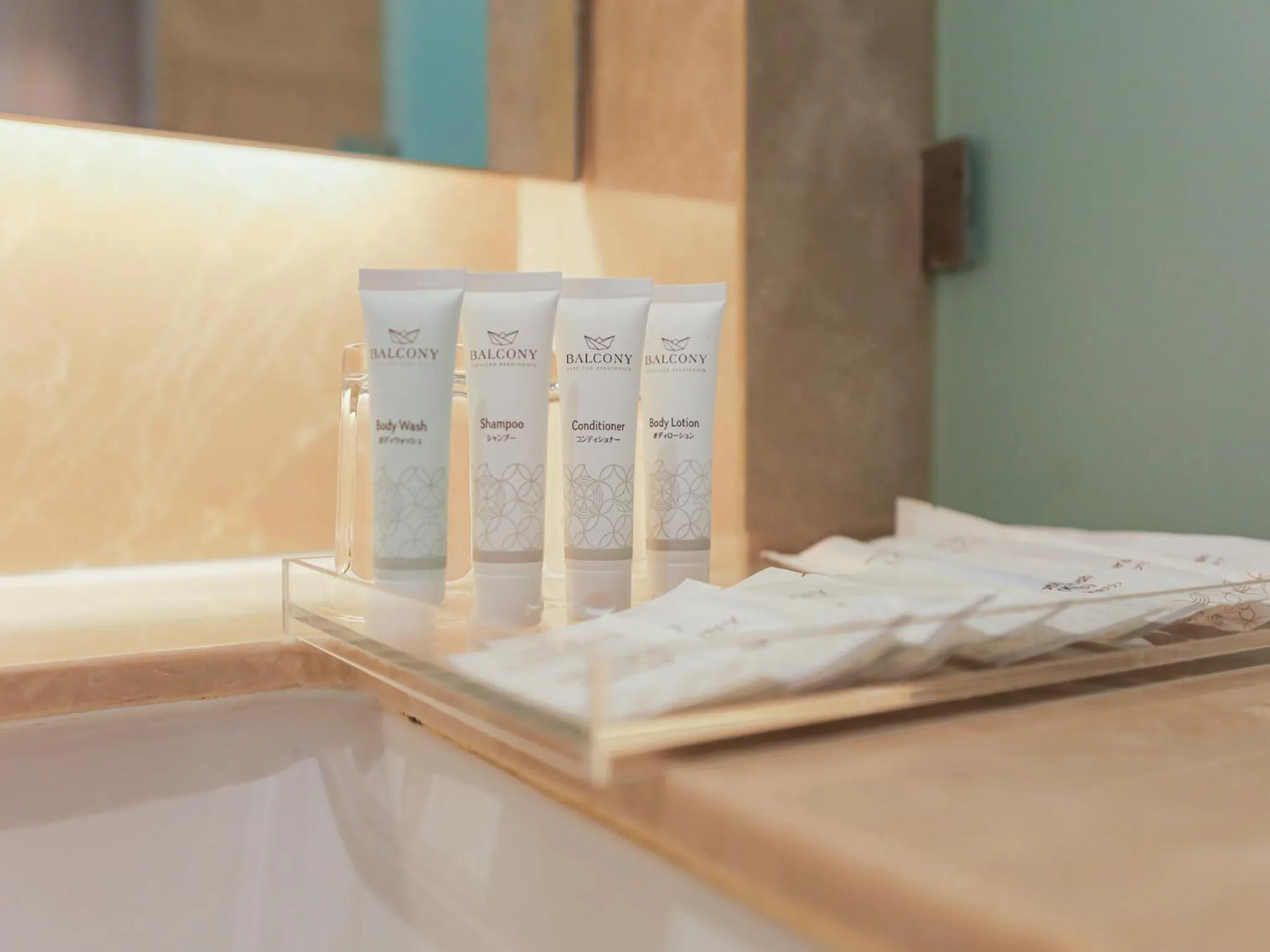 Bathroom in Balcony Seaside Sriracha Hotel & Serviced Apartments