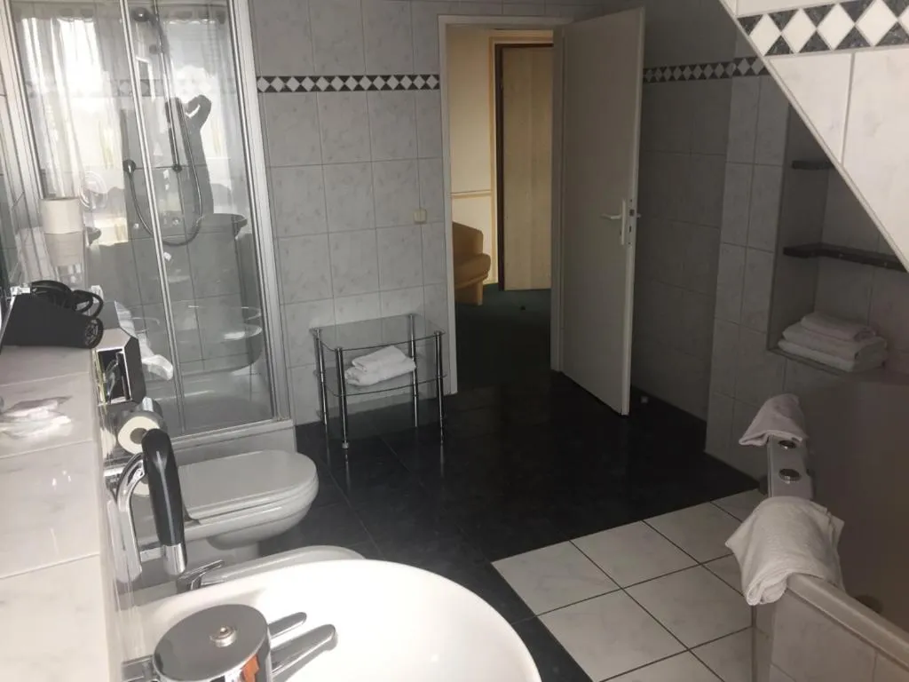 Bathroom in Hotel Ristorante La Terrazza