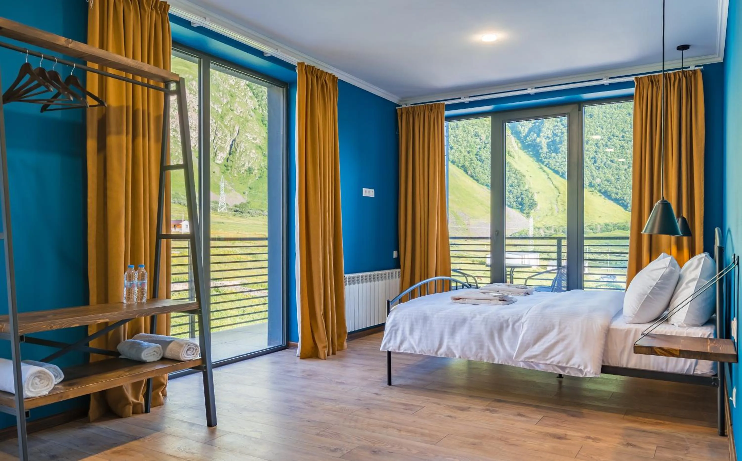 Photo of the whole room, Bed in Hotel Darchi Kazbegi