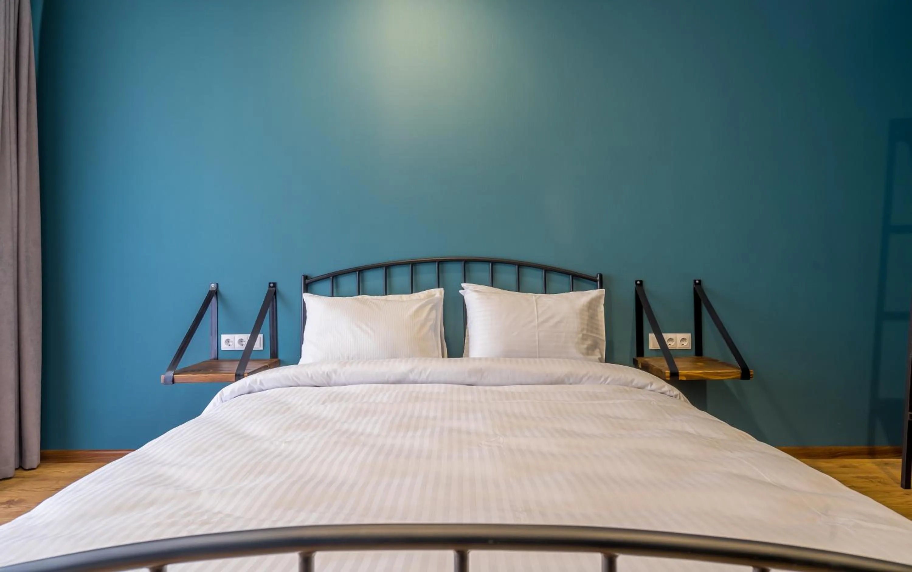 Bed in Hotel Darchi Kazbegi