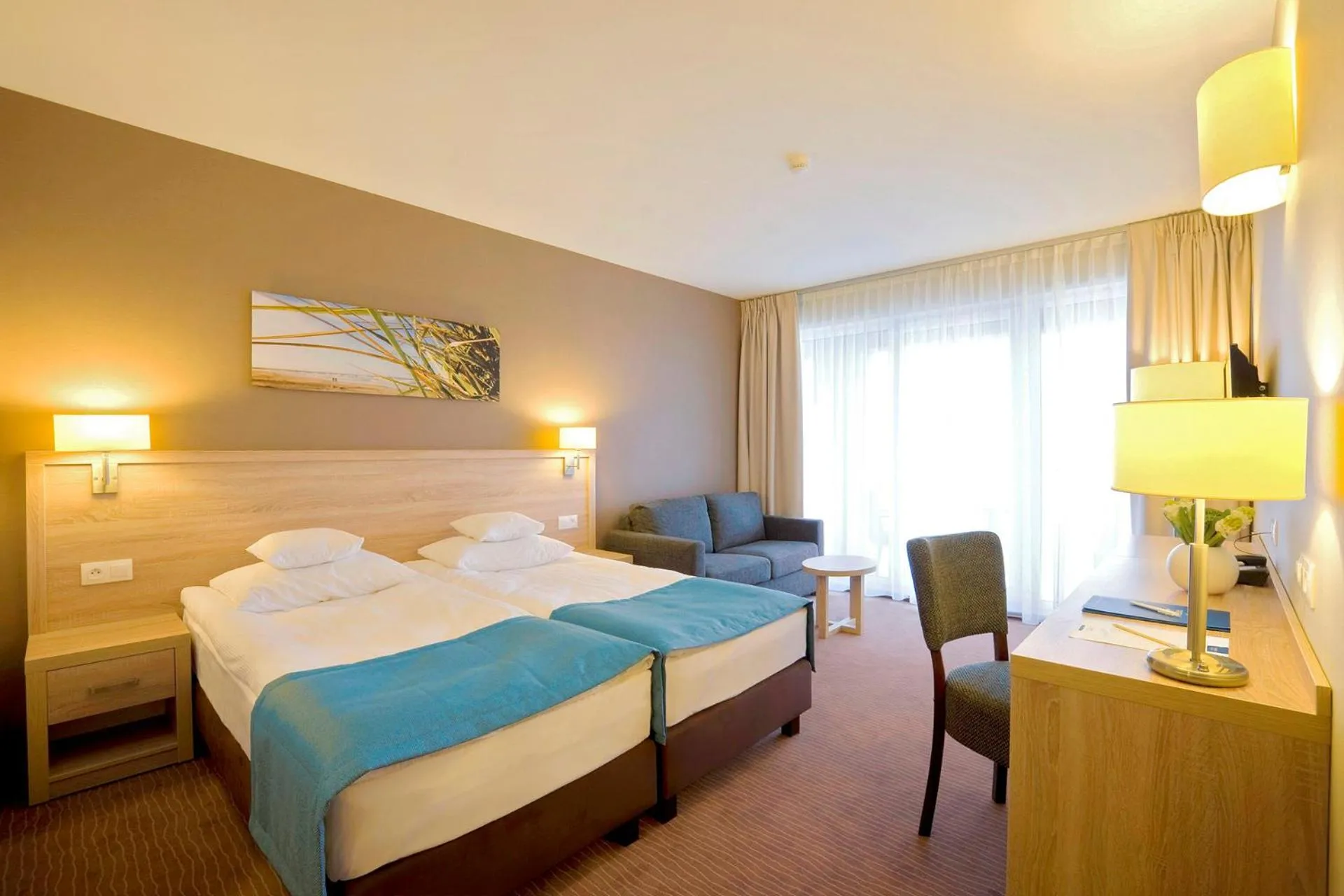 Bed in Tristan Hotel & SPA