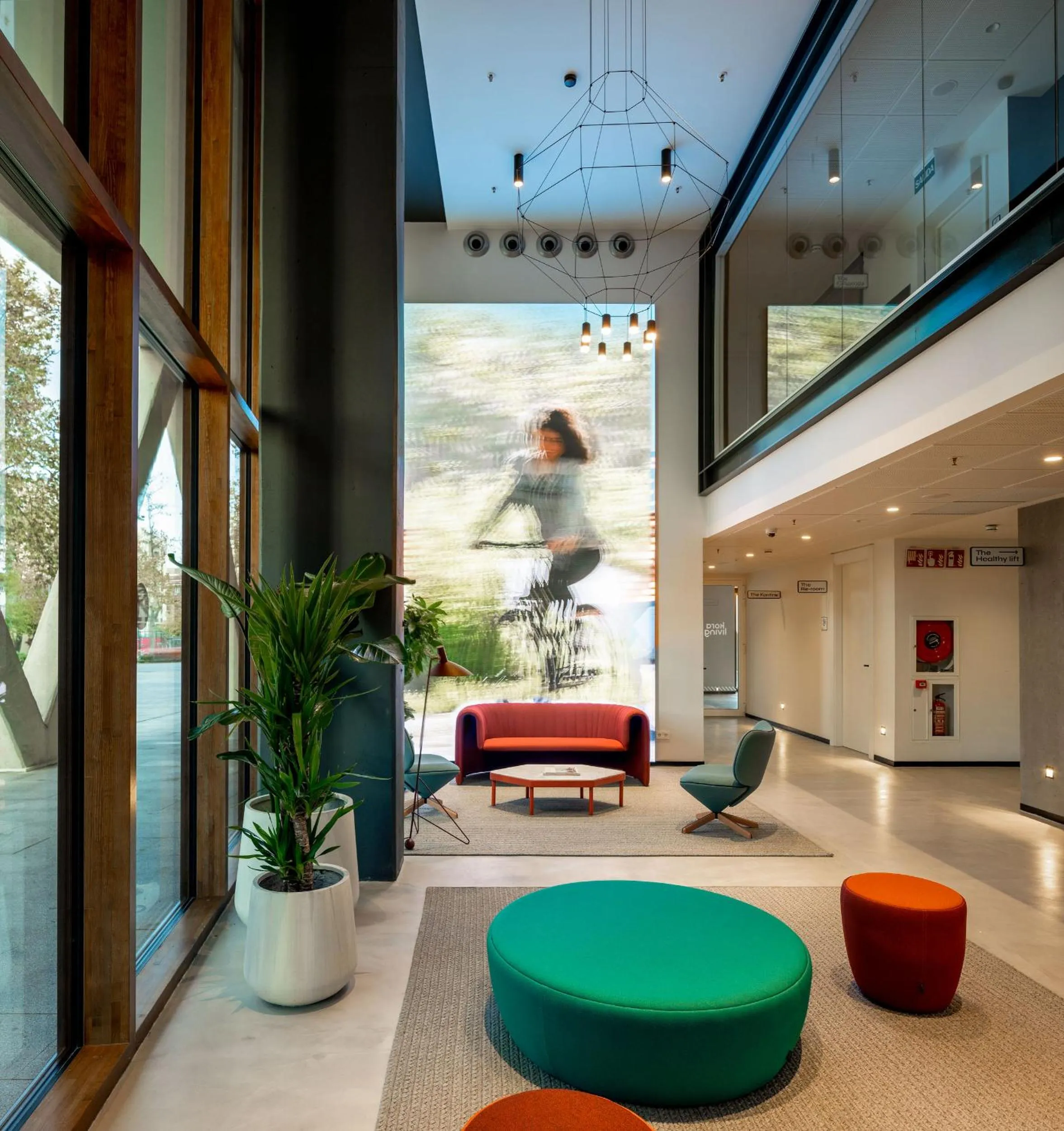 Seating area in Kora Green City - Aparthotel Passivhaus