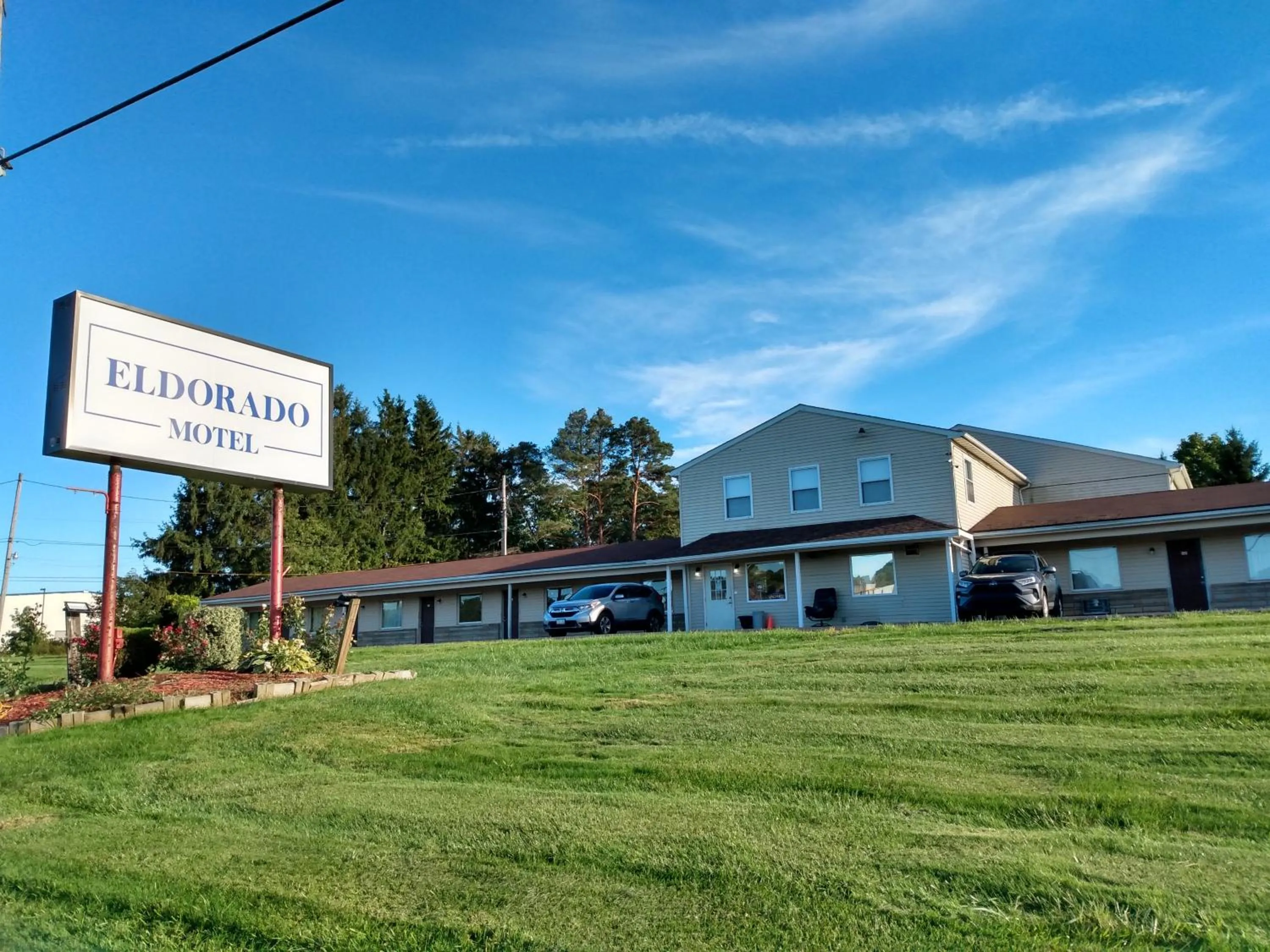 Property building in Eldorado Motel New Castle