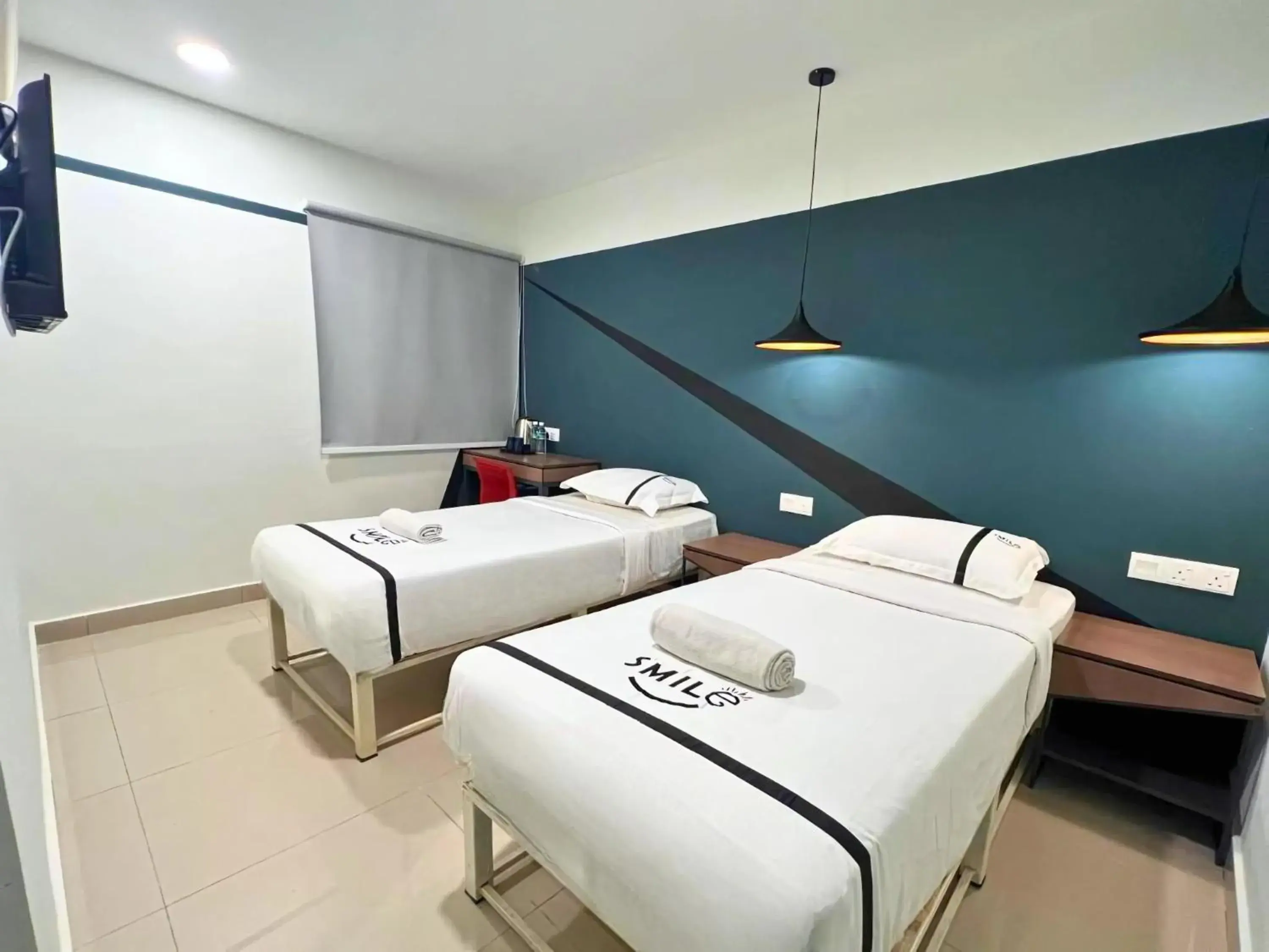 Twin Room in Smile Hotel Titiwangsa Pekeliling Sentul Twin Room in Smile Hotel Titiwangsa Pekeliling Sentul