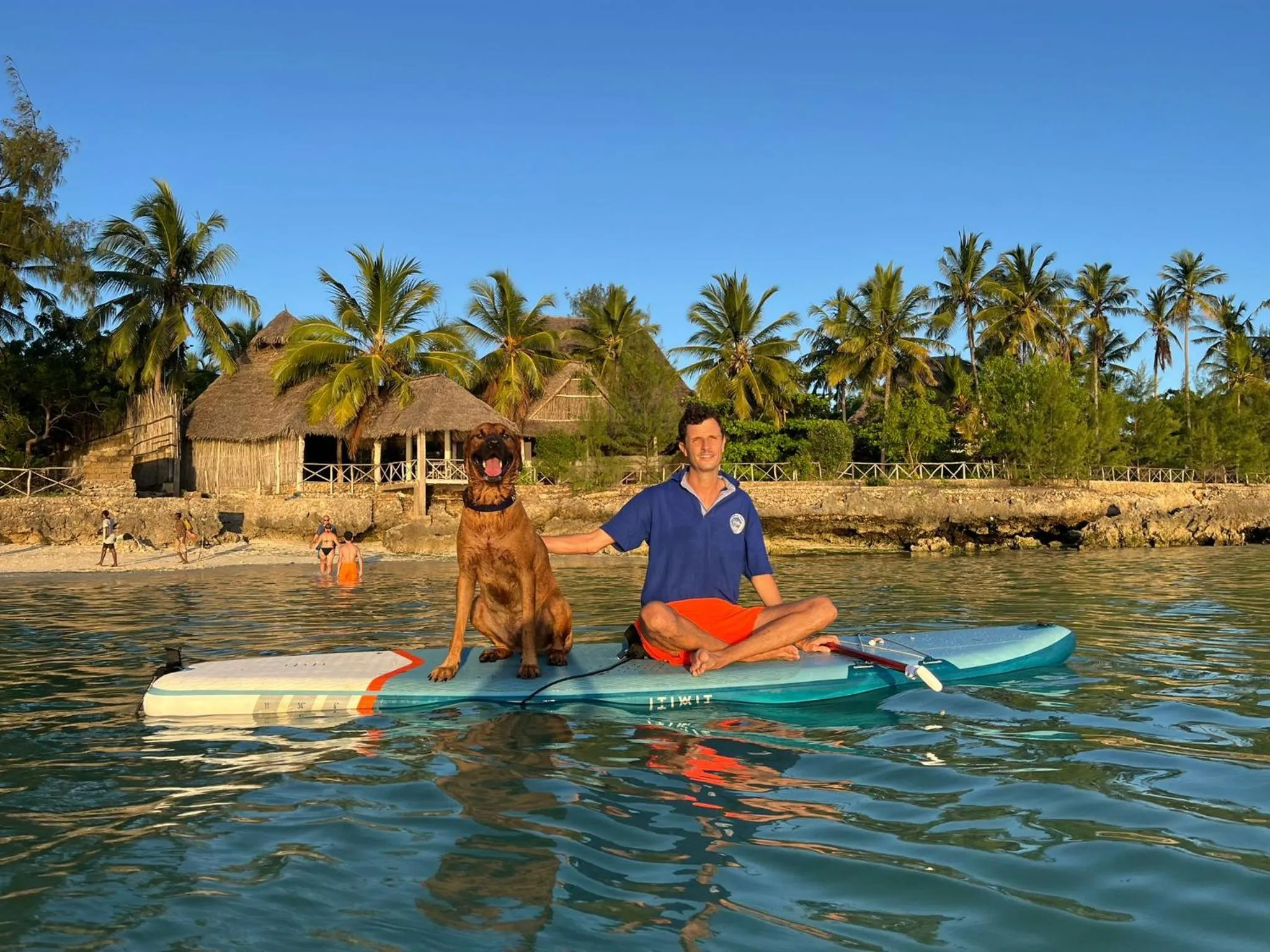 Natural landscape in Kameleon Blue