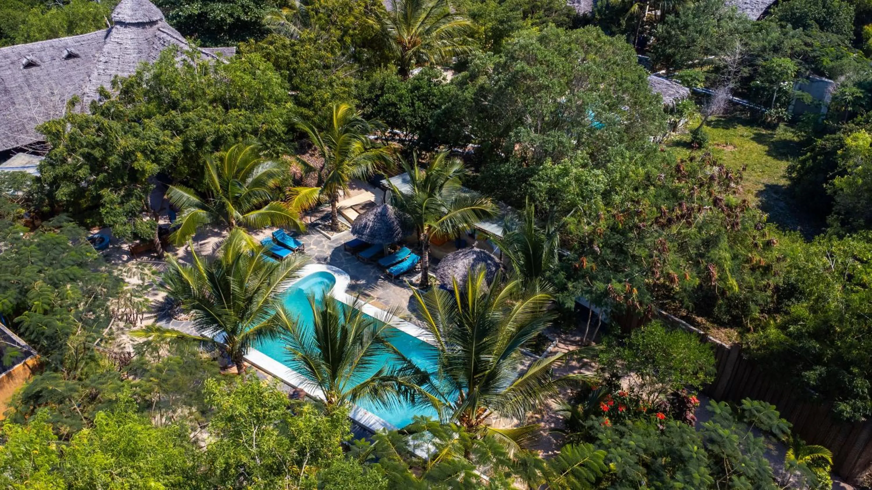 Natural landscape in Kameleon Blue