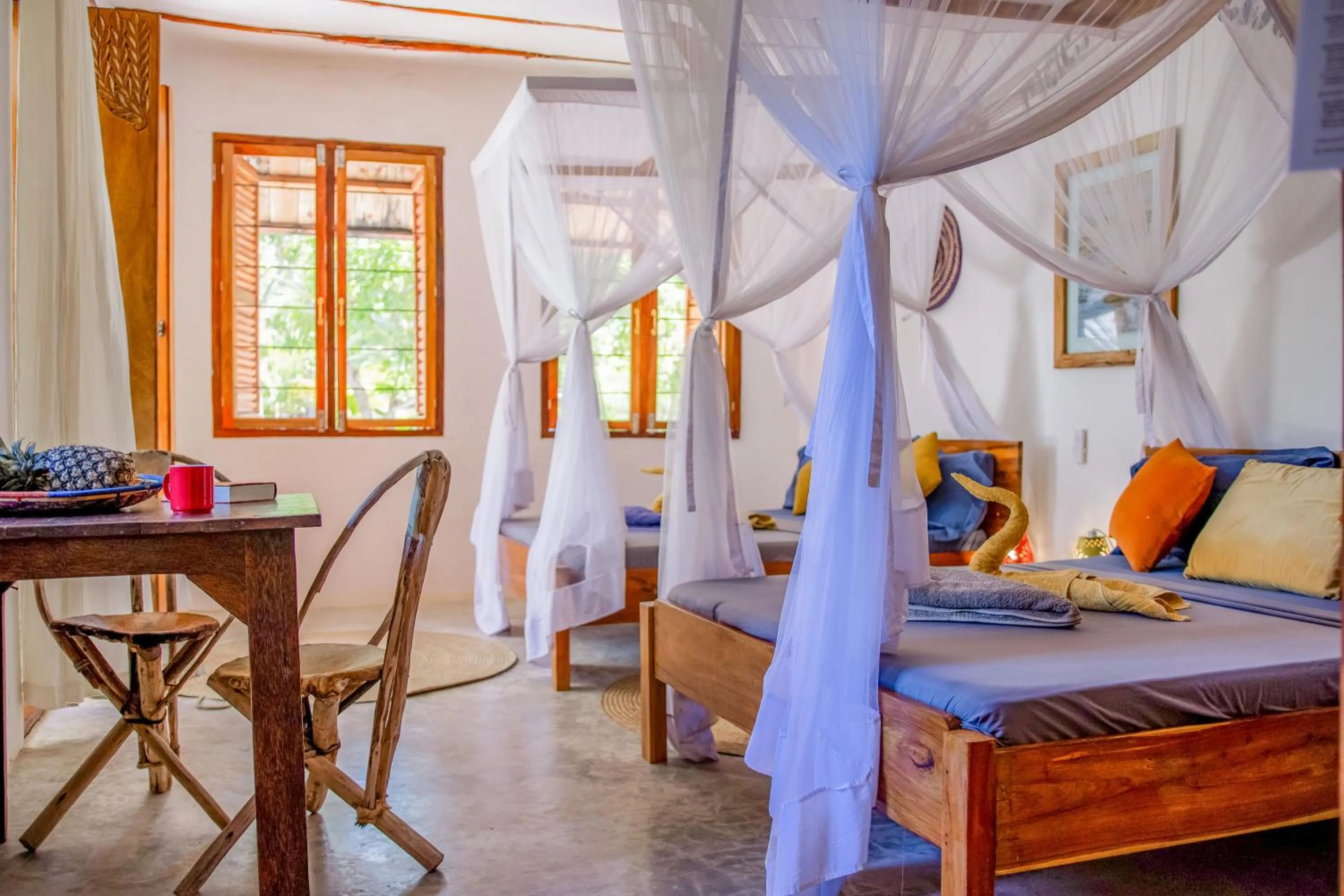 Bedroom in Kameleon Blue