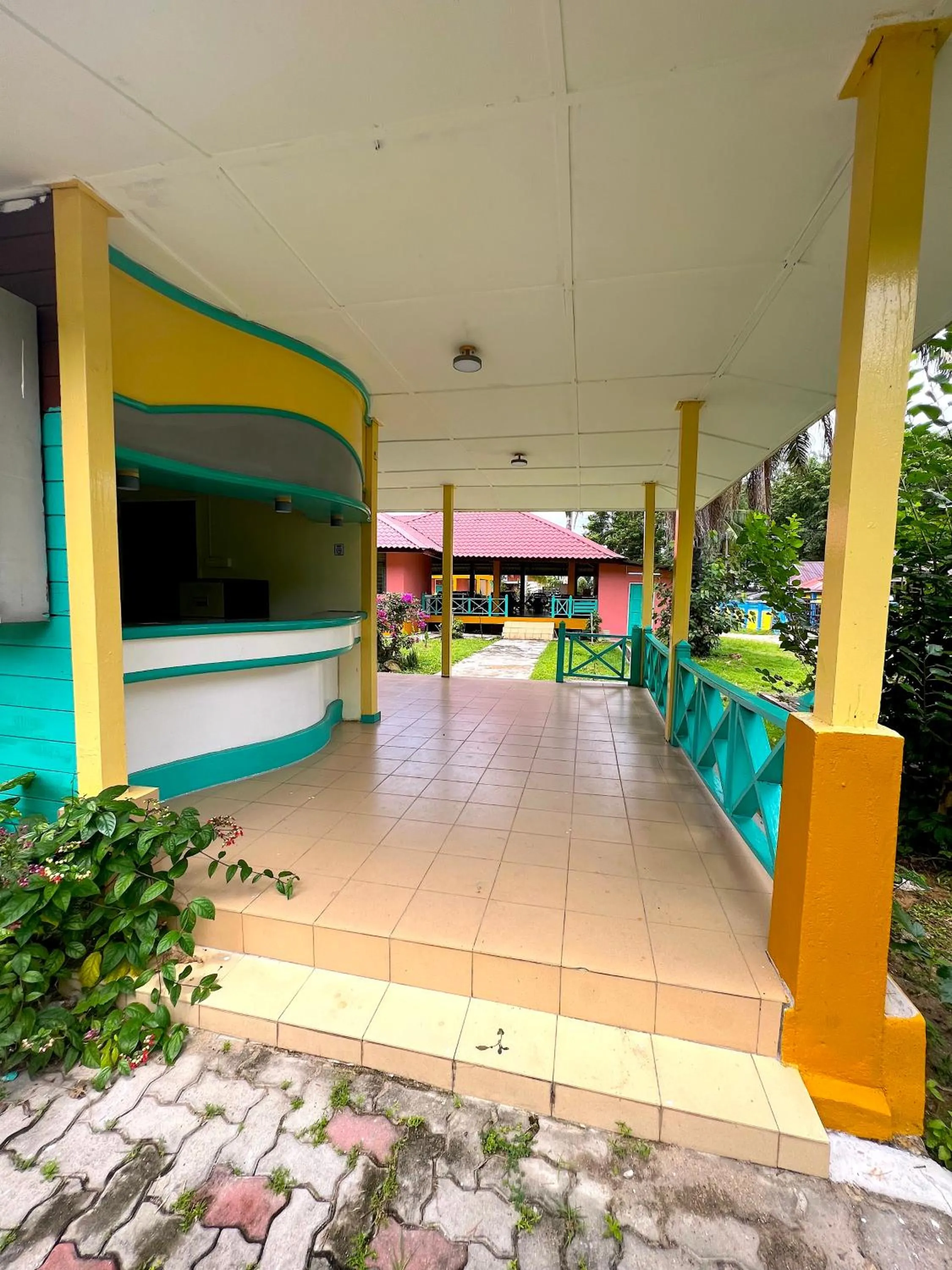 Lobby or reception in papaya resort