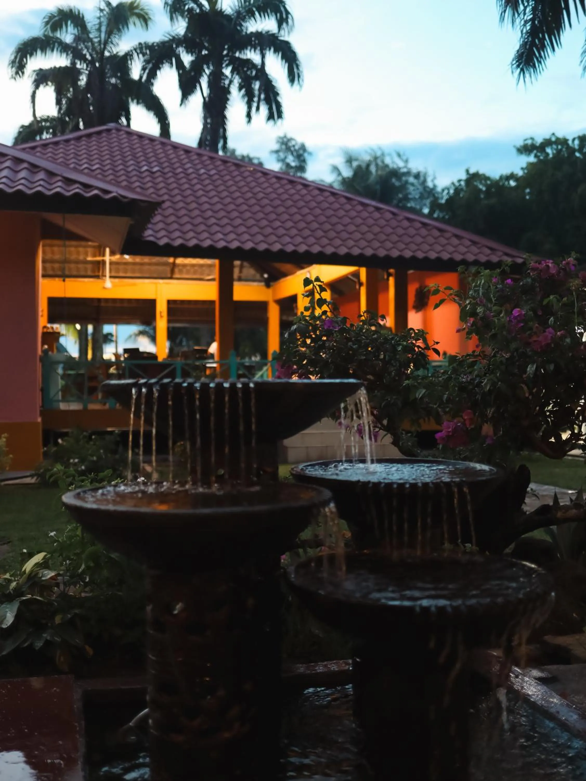 Property building in papaya resort