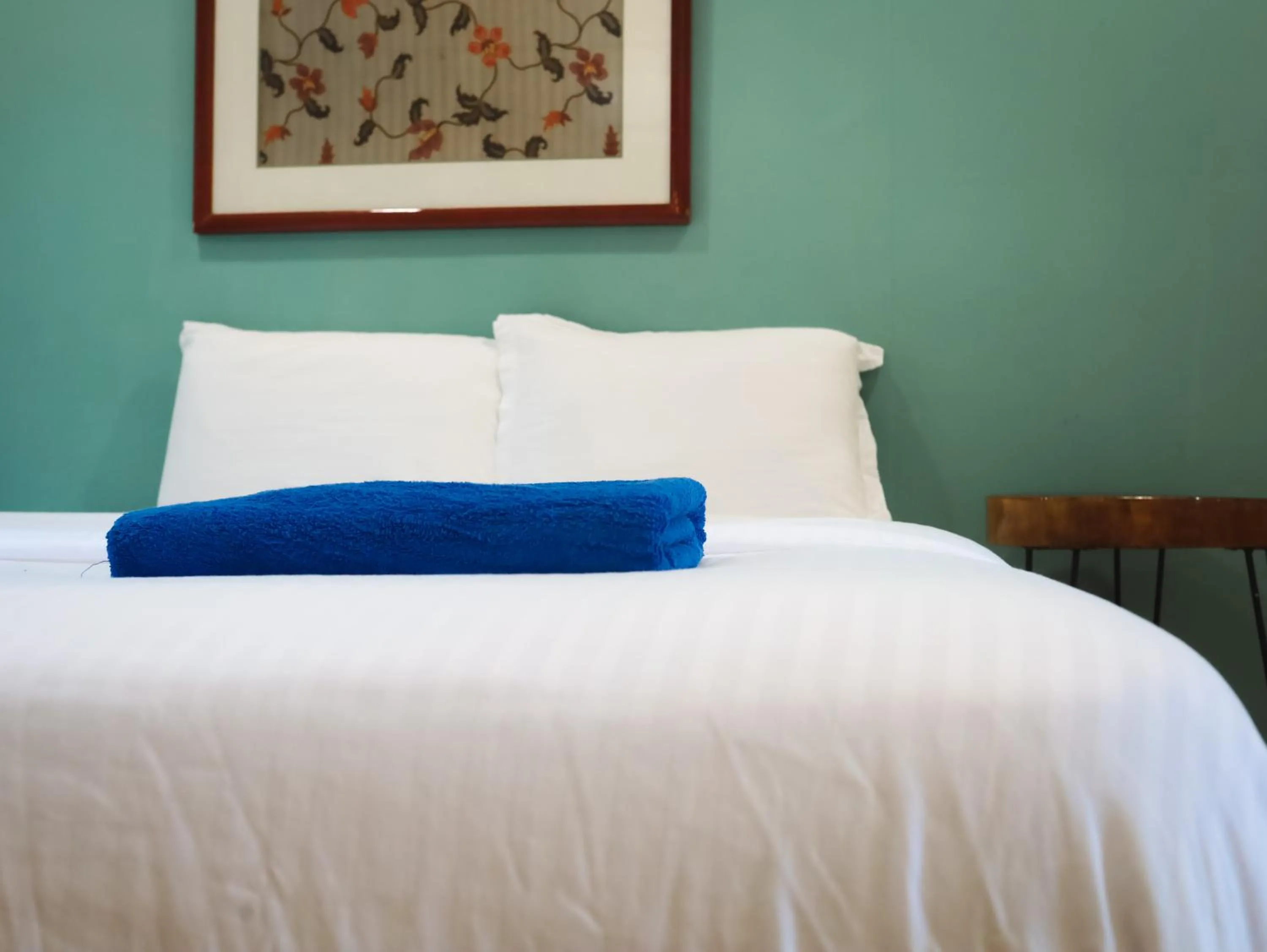 Bed in papaya resort