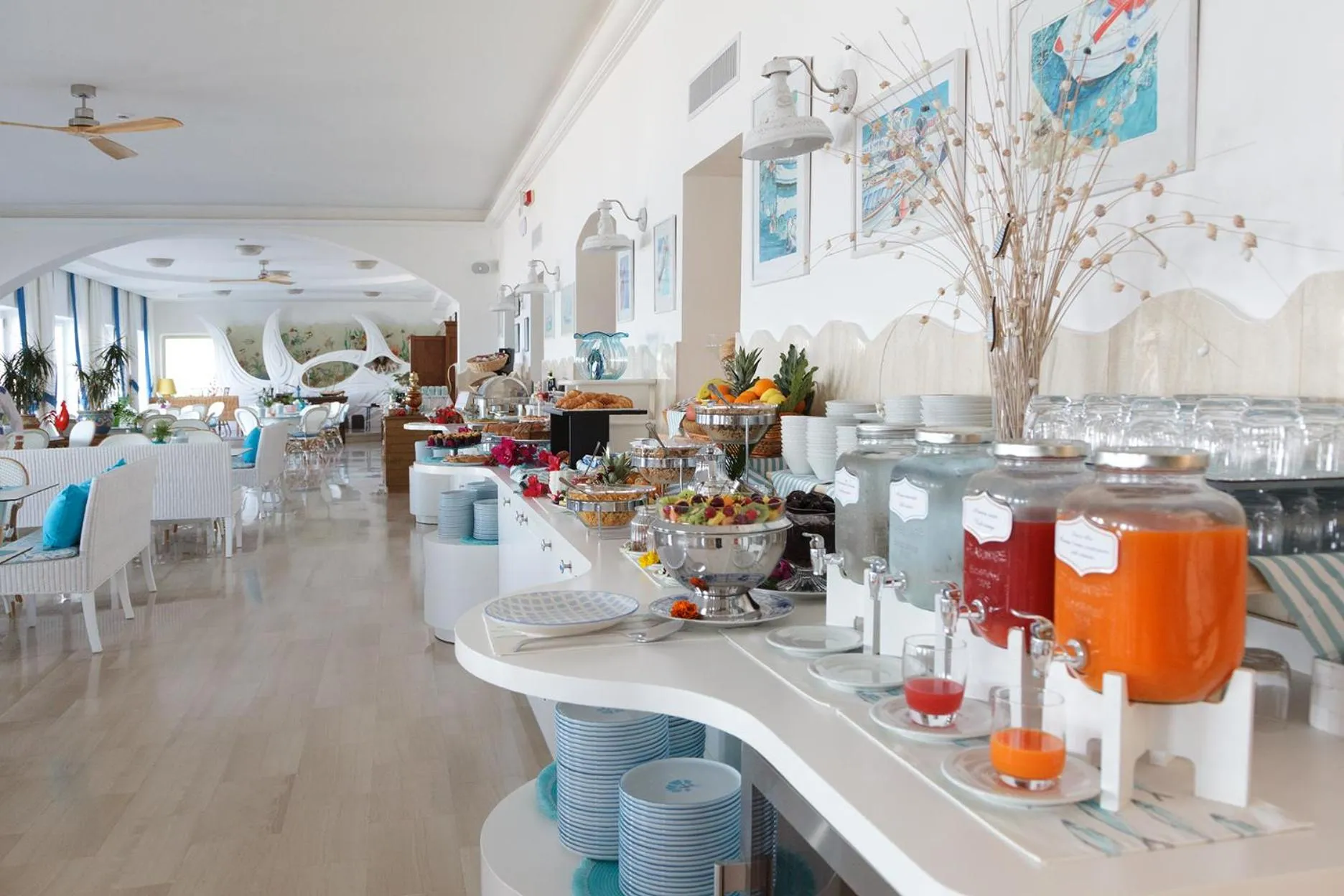 Buffet breakfast in Hotel Aurora