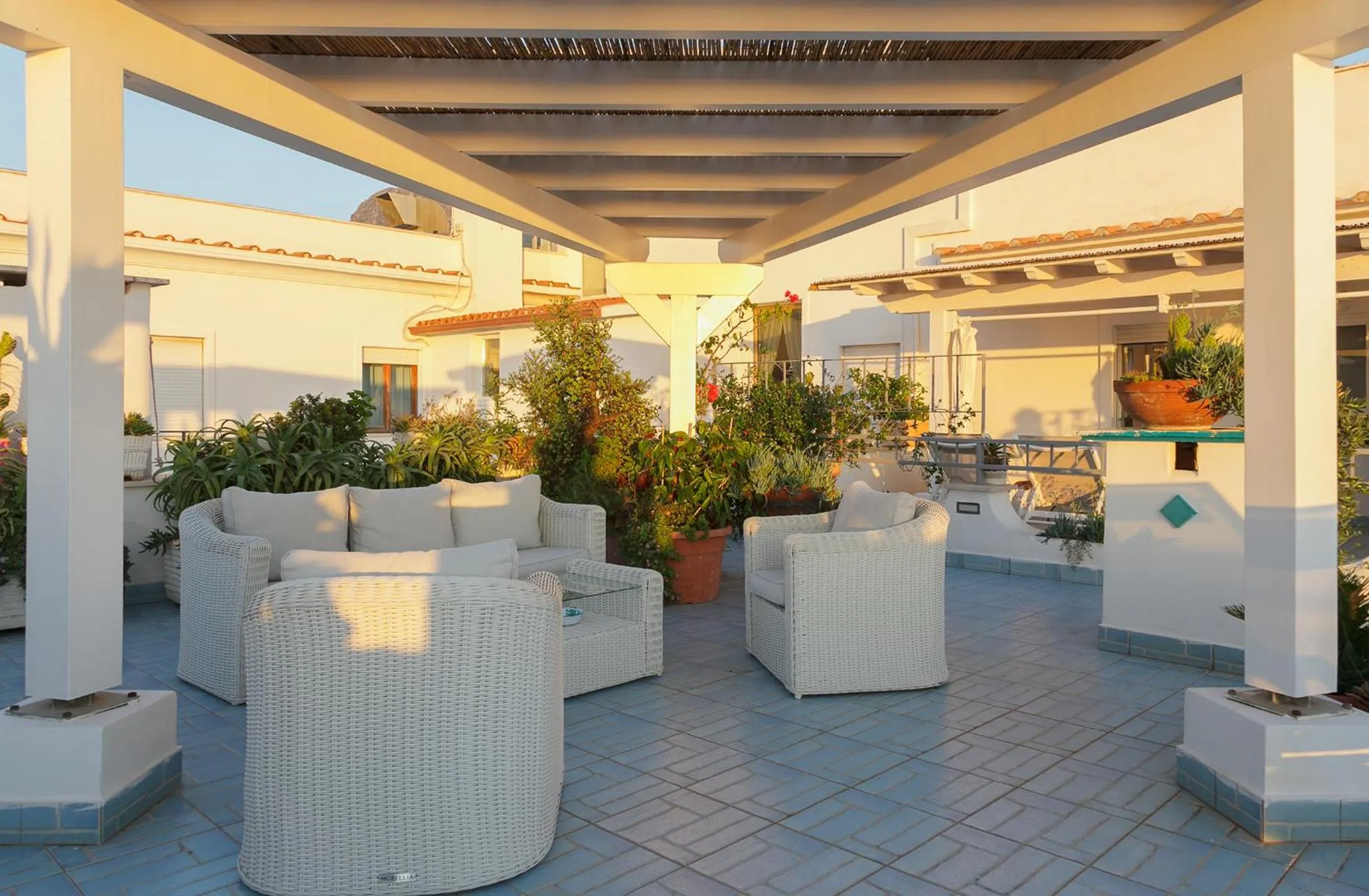 Living room in Hotel Aurora