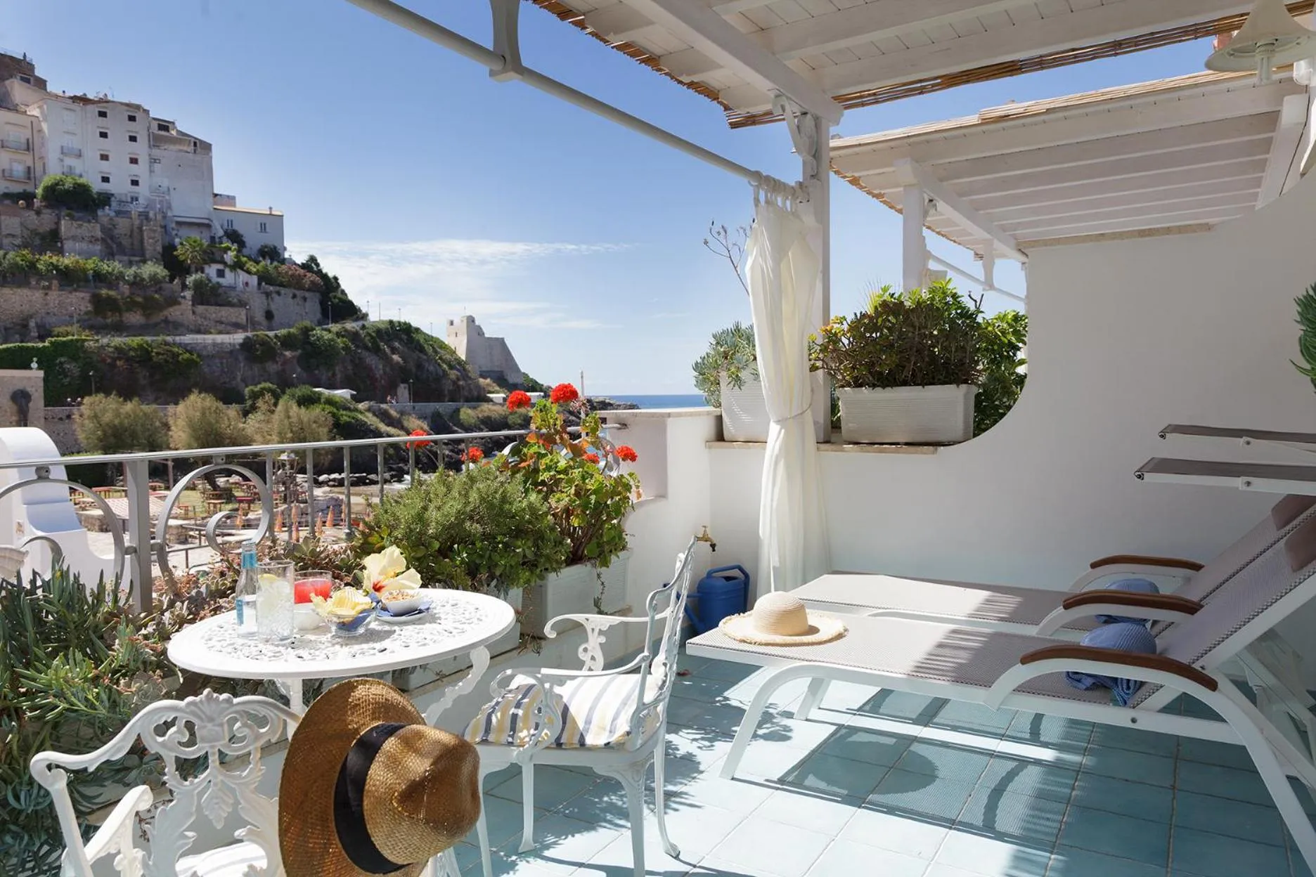 Balcony/Terrace in Hotel Aurora