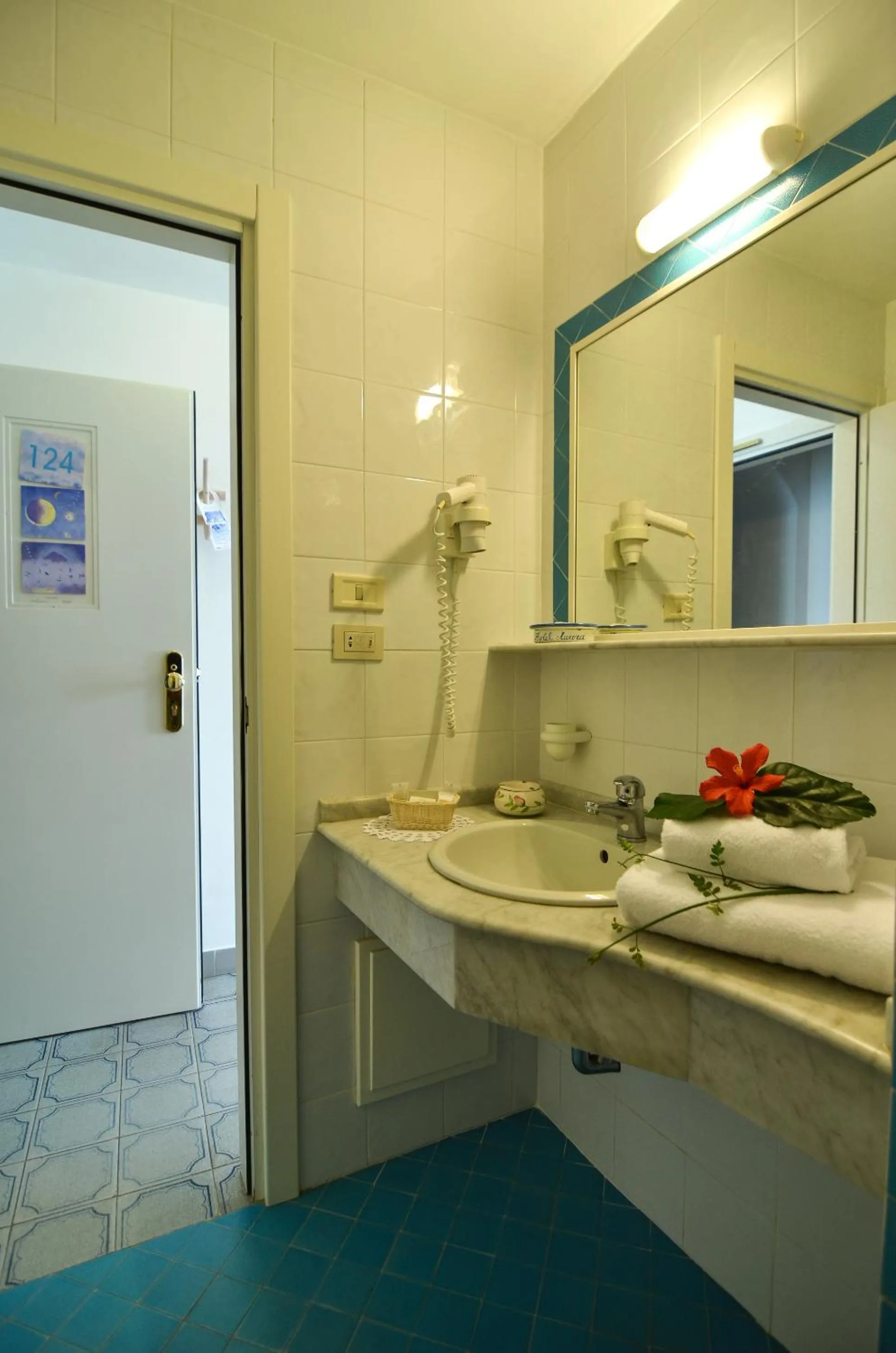 Bathroom in Hotel Aurora