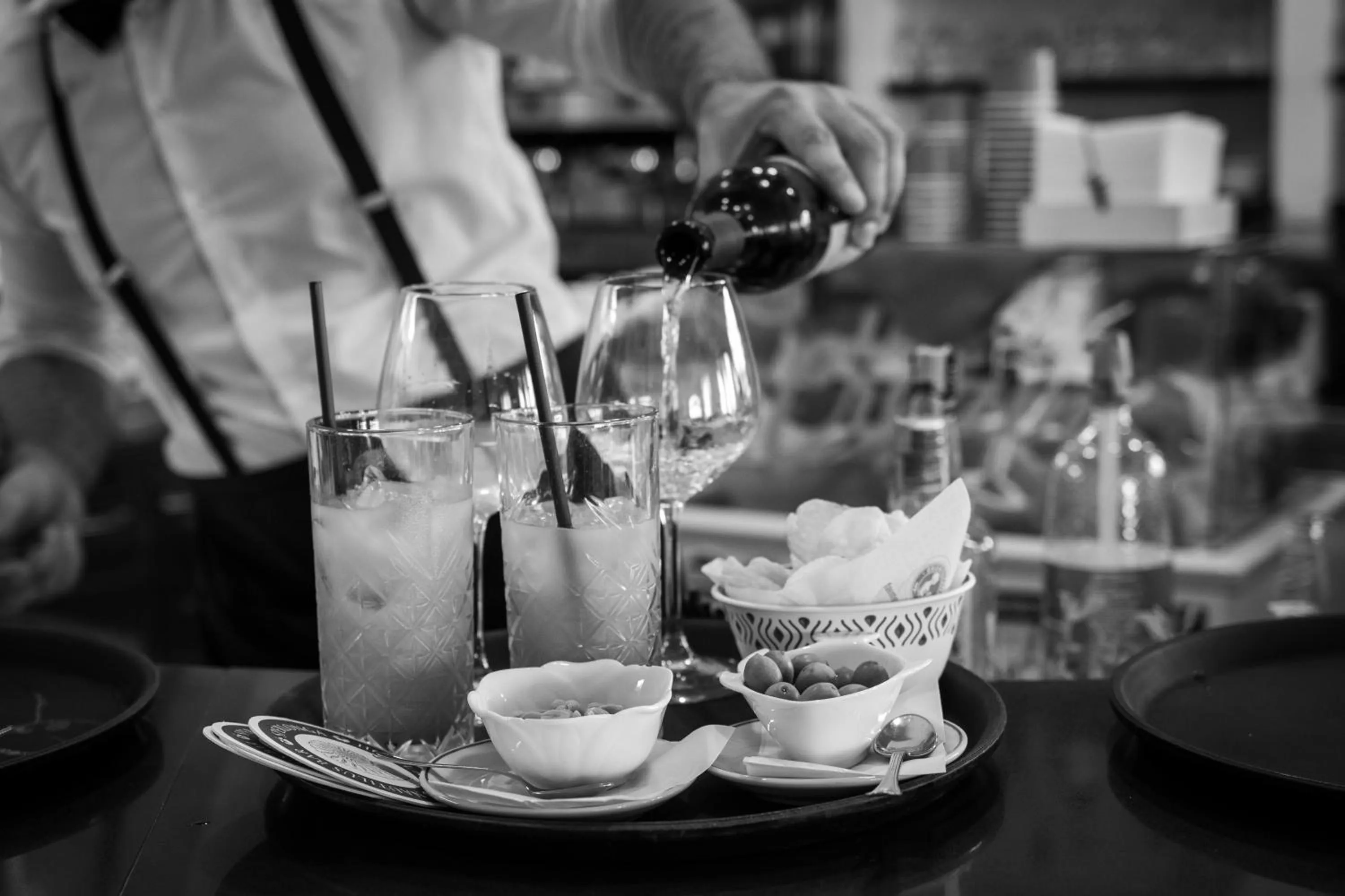 Food and drinks in Hotel Aurora