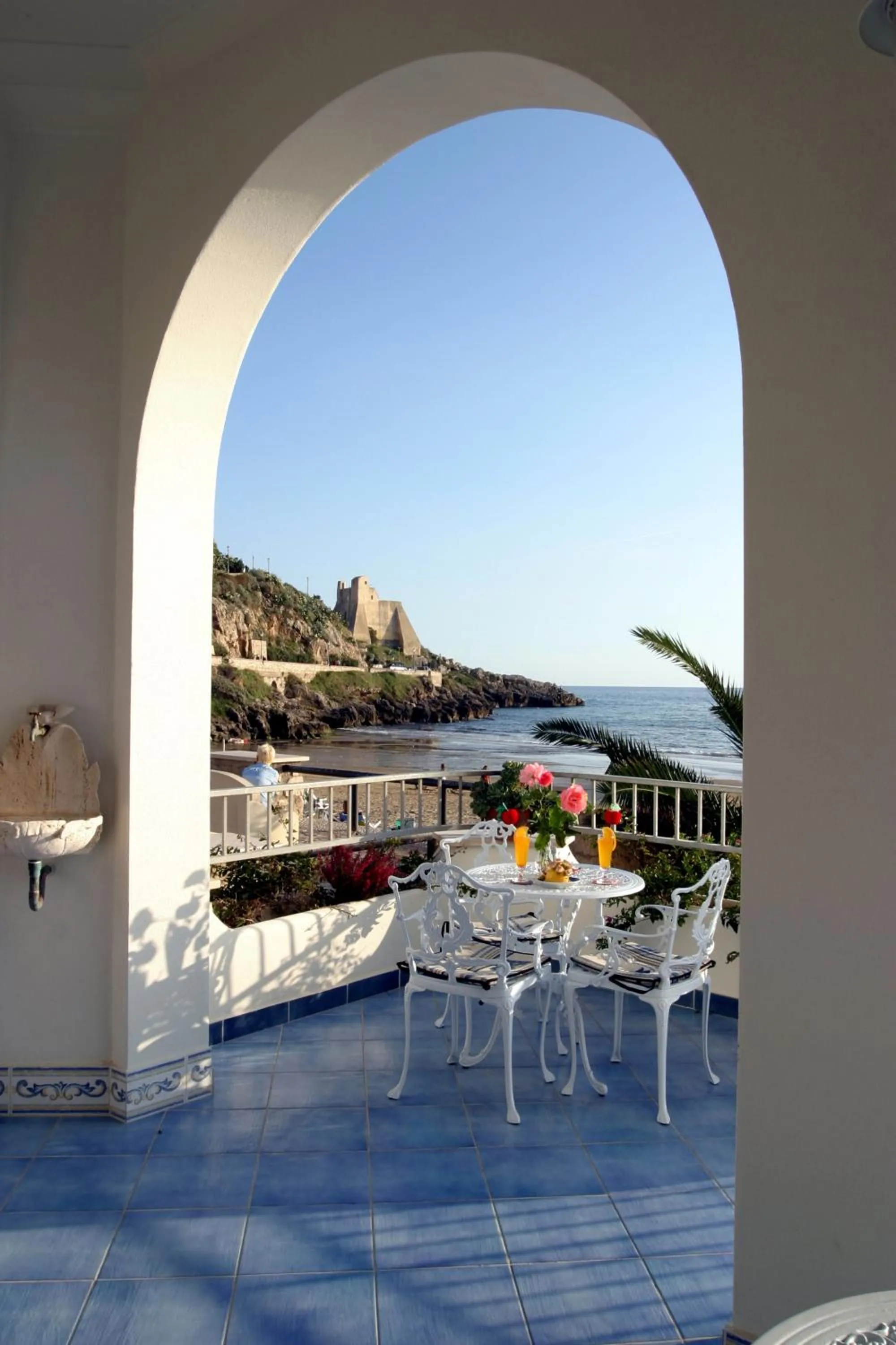 Balcony/Terrace in Hotel Aurora