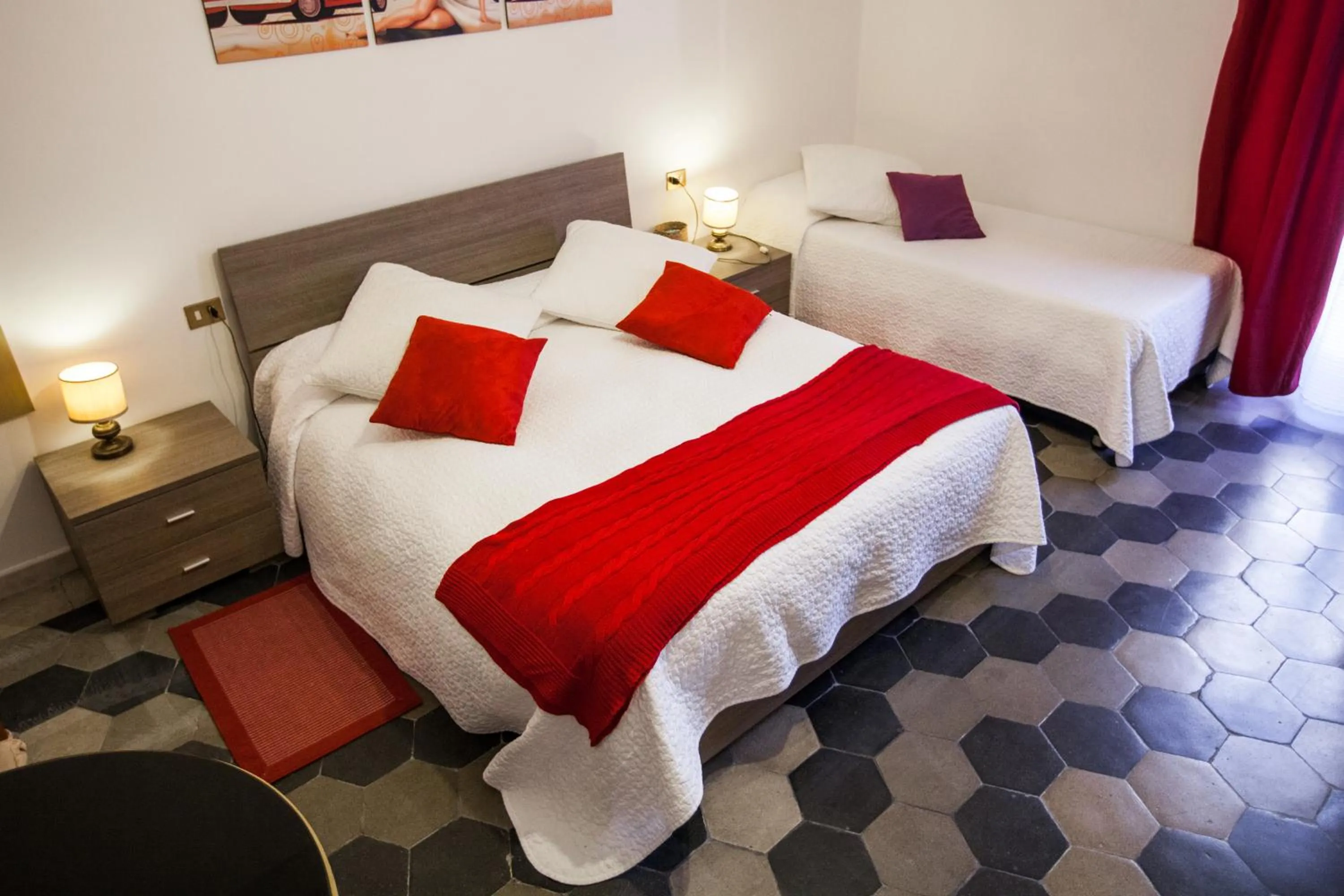 Bed in La Dolce Vita Roma