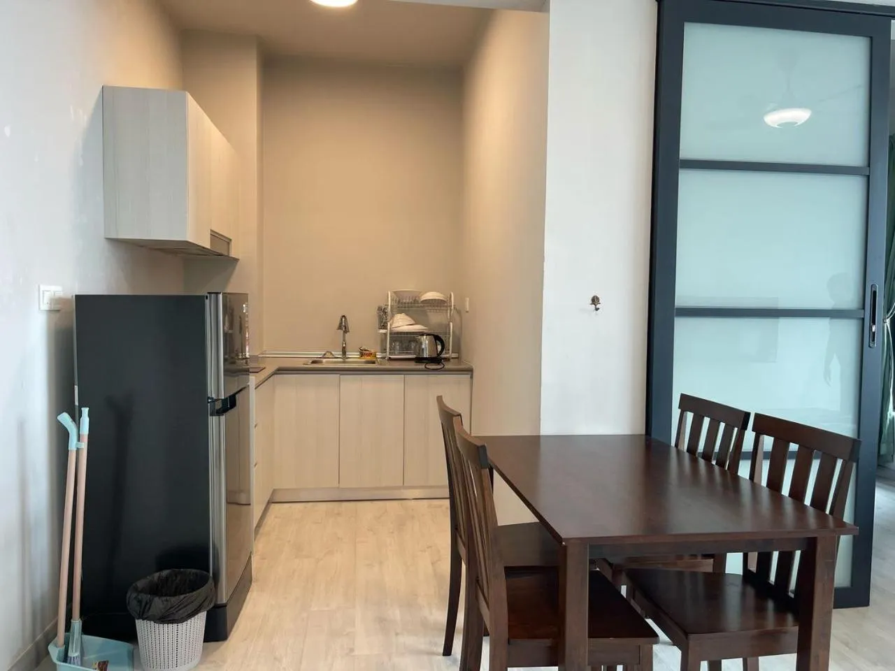 Kitchen or kitchenette in Jesselton Quay by Pinstay