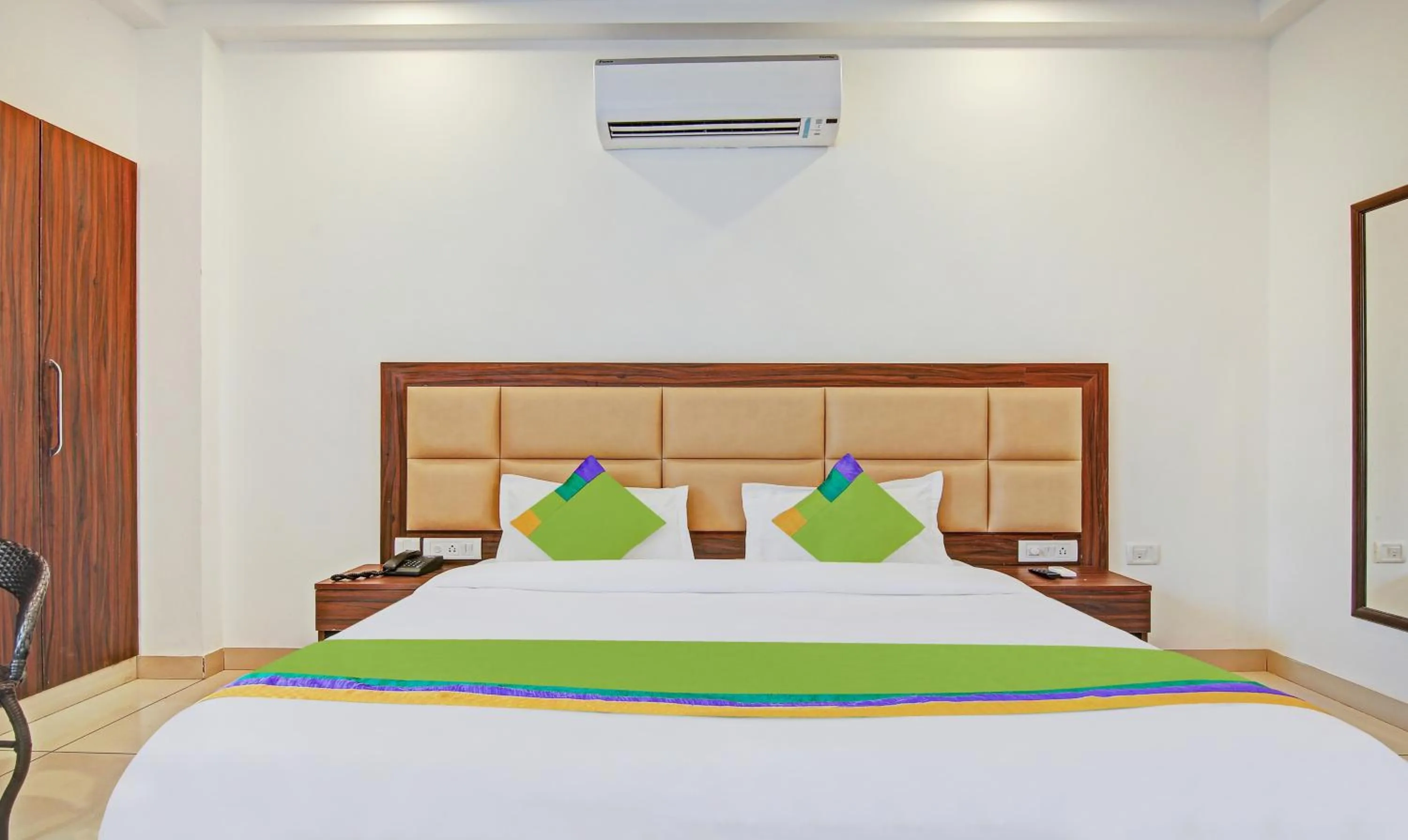 Bedroom, Bed in Treebo Aviraj Inn