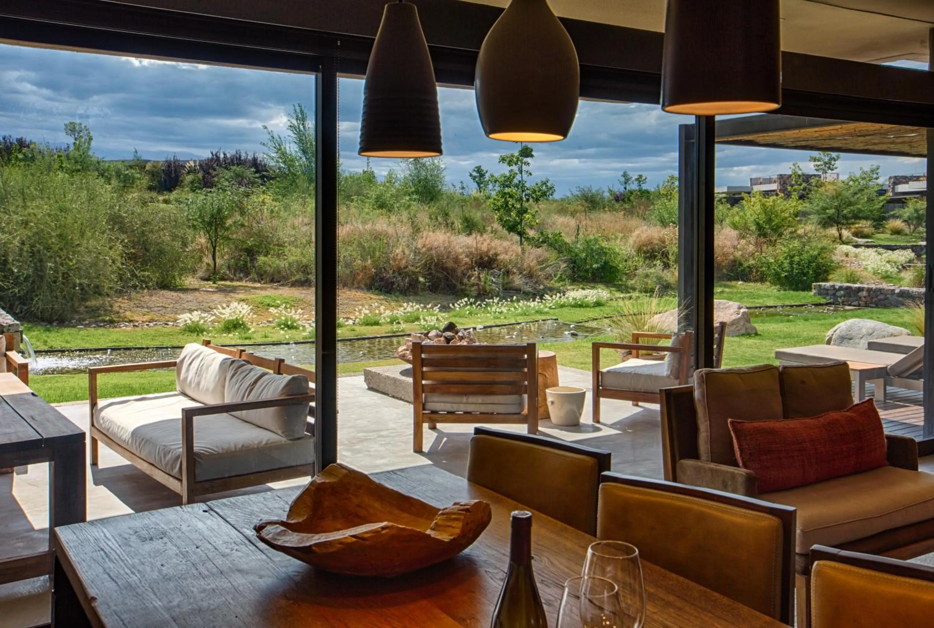 Patio in The Vines Resort & Spa