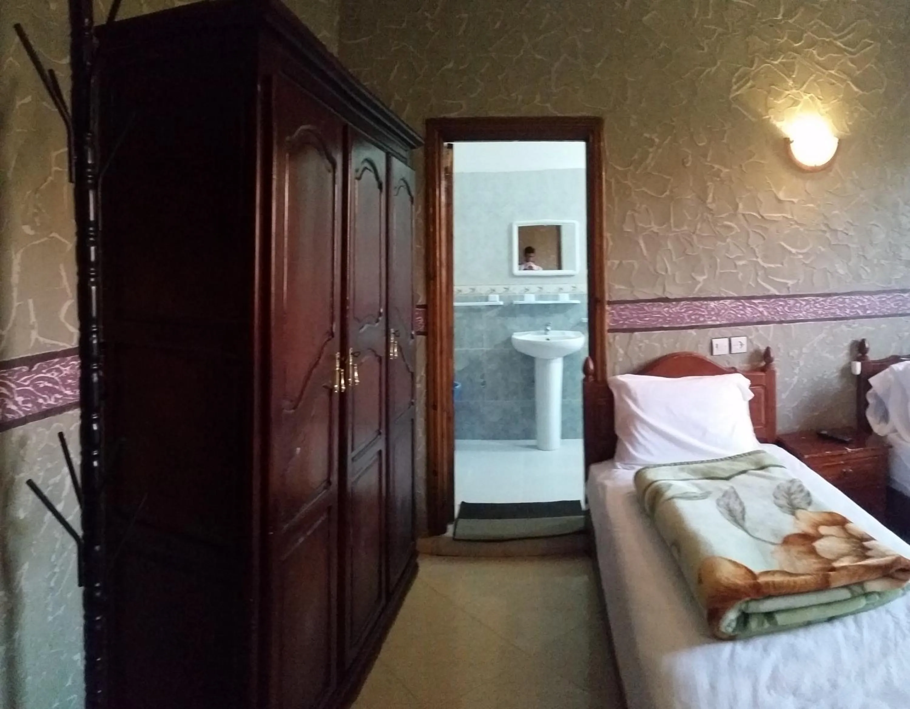 Bedroom, Bed in Hotel Espace Tifawine