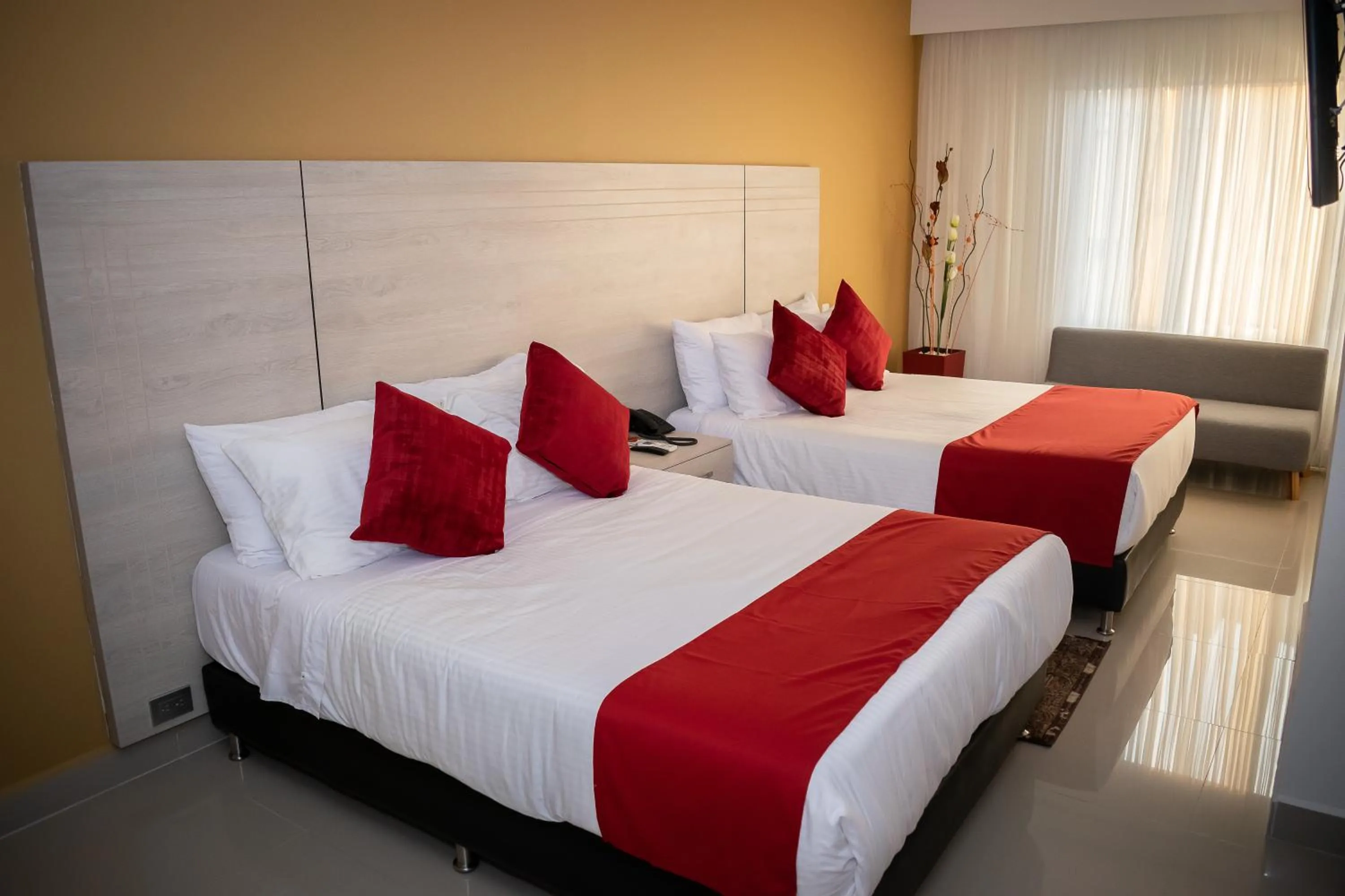 Bed in Hotel Súper Estrellas