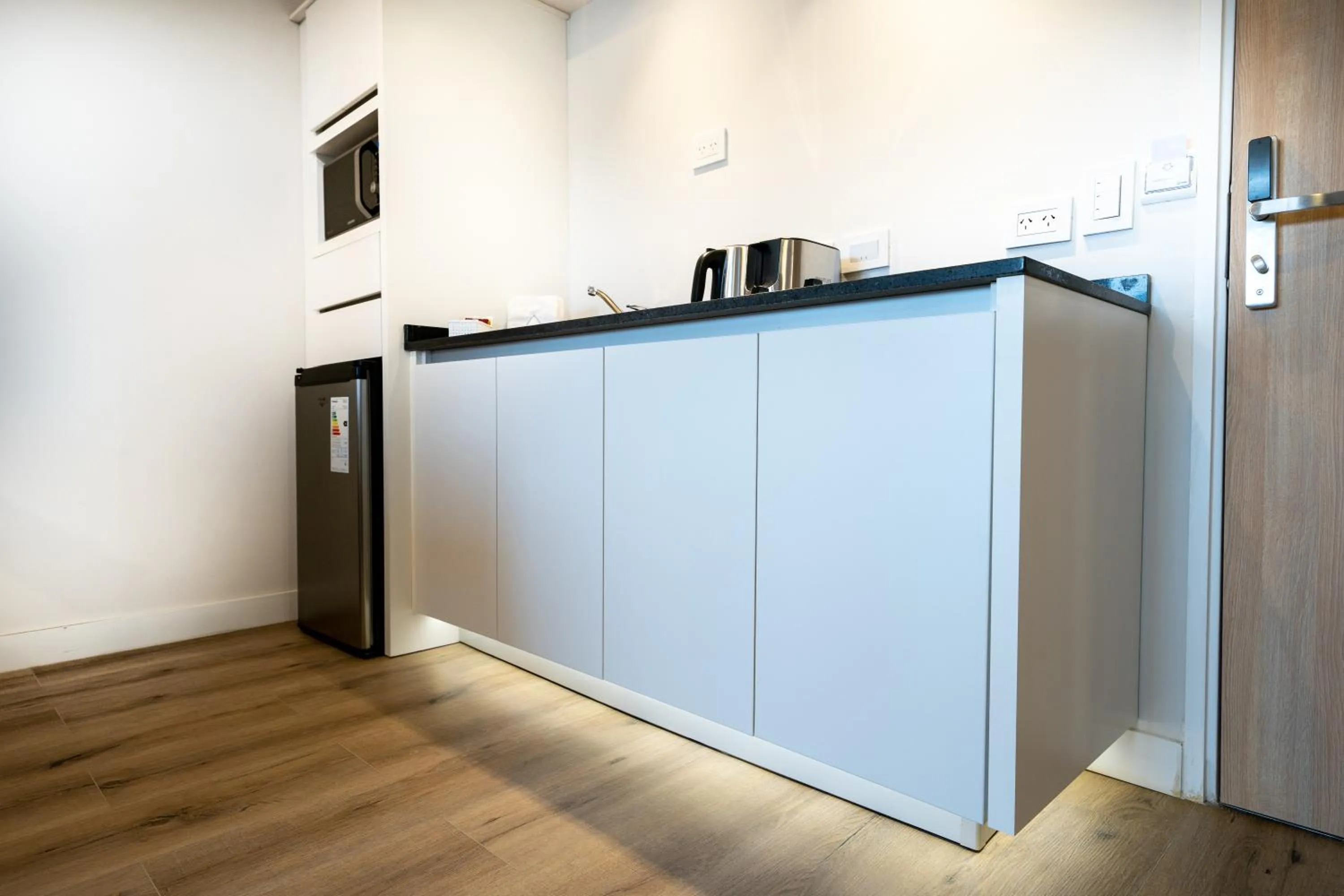 Kitchen or kitchenette in Cilene del Fuego Suites & Spa