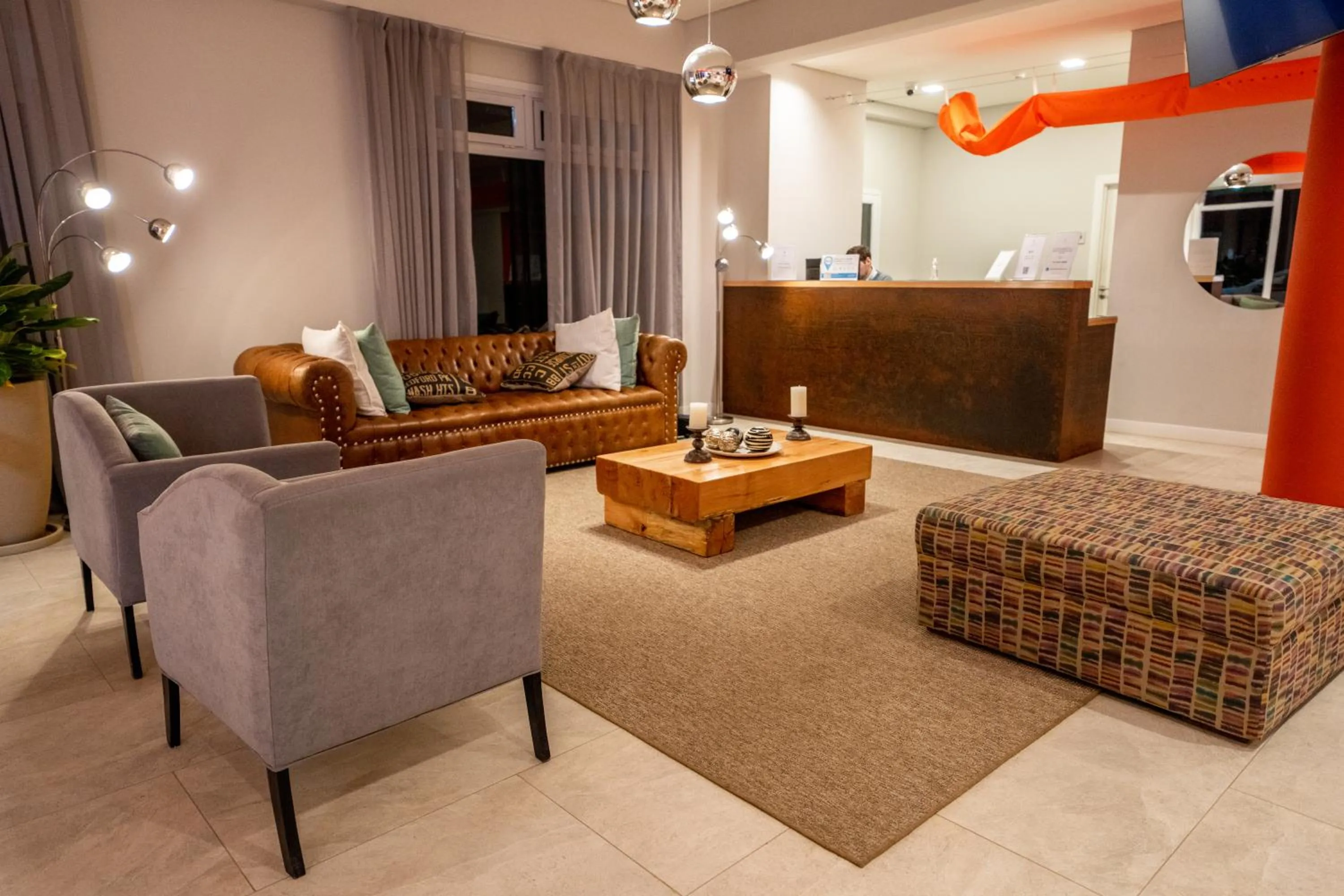 Lobby or reception in Cilene del Fuego Suites & Spa