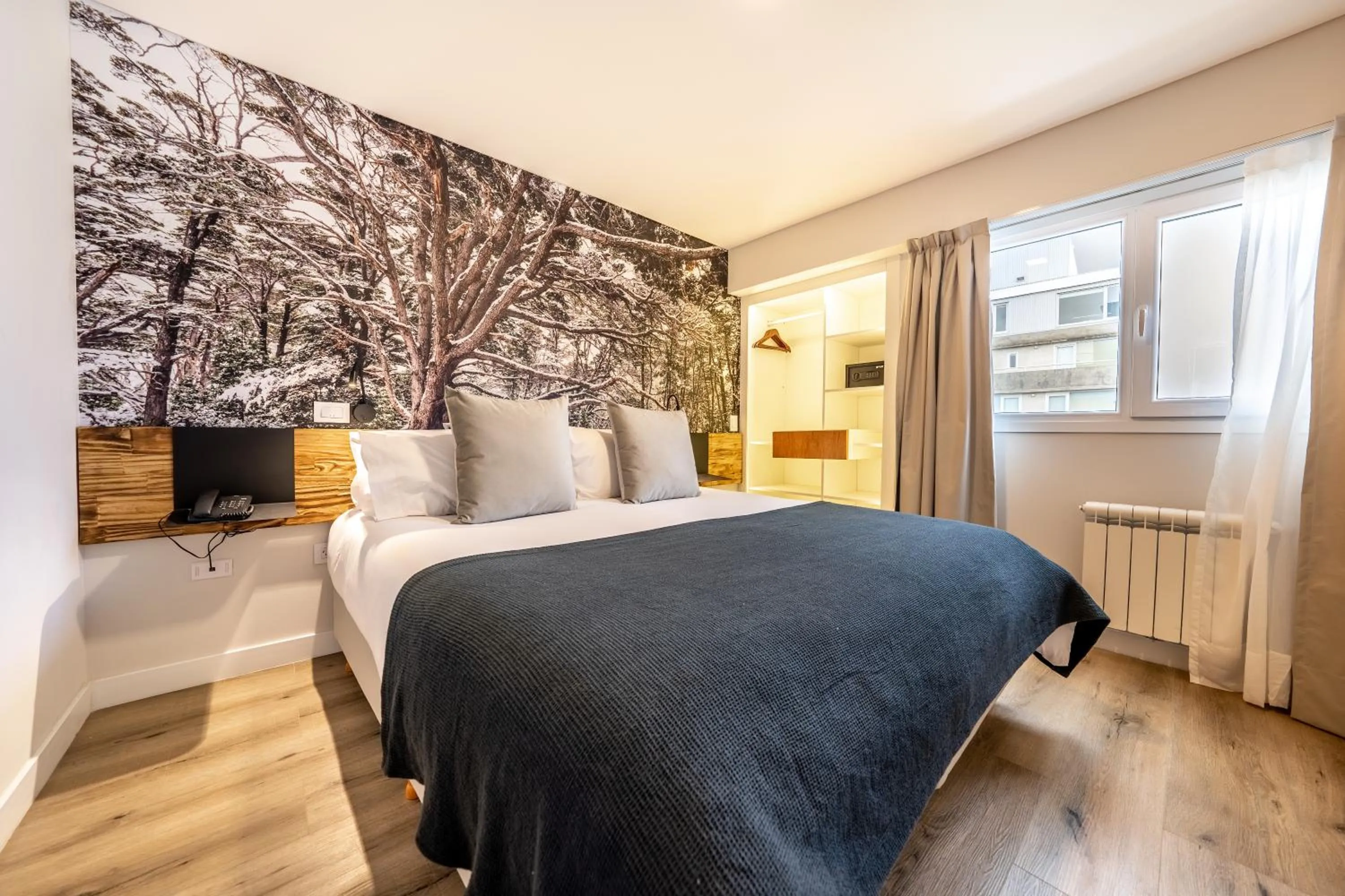 Bed in Cilene del Fuego Suites & Spa