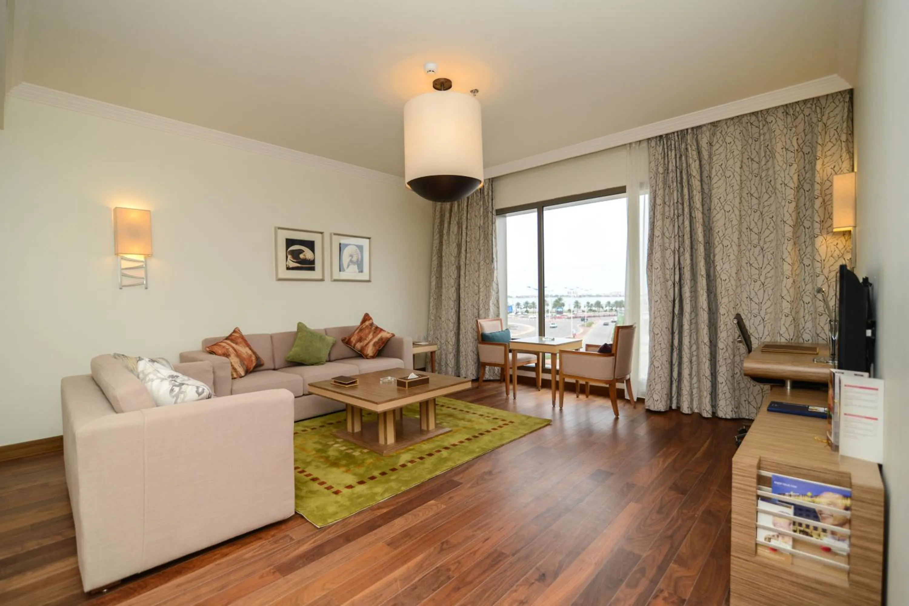 Living room in Golden Tulip Dammam Corniche Hotel