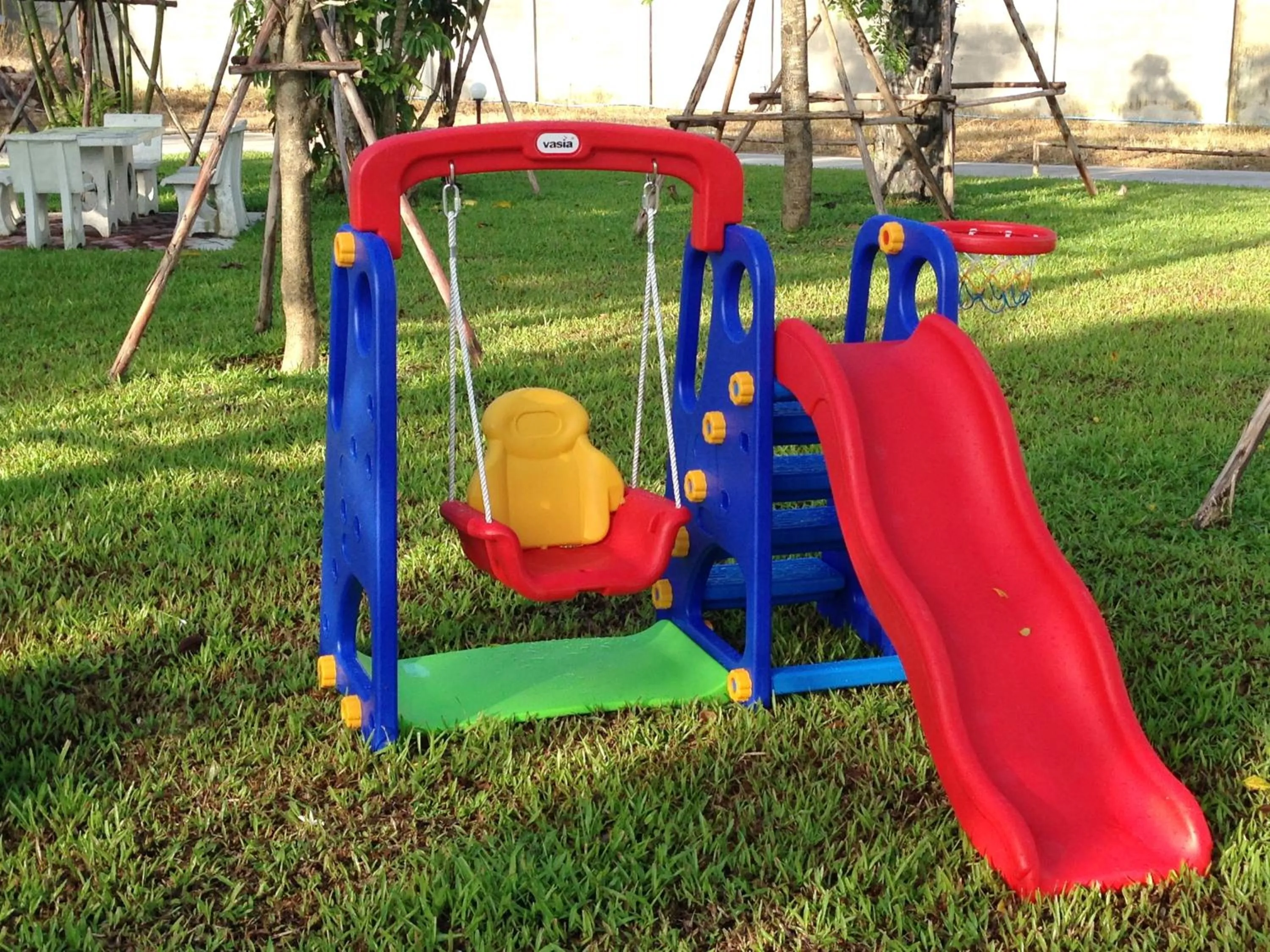 Children play ground in Chiangrai Green Park Resort