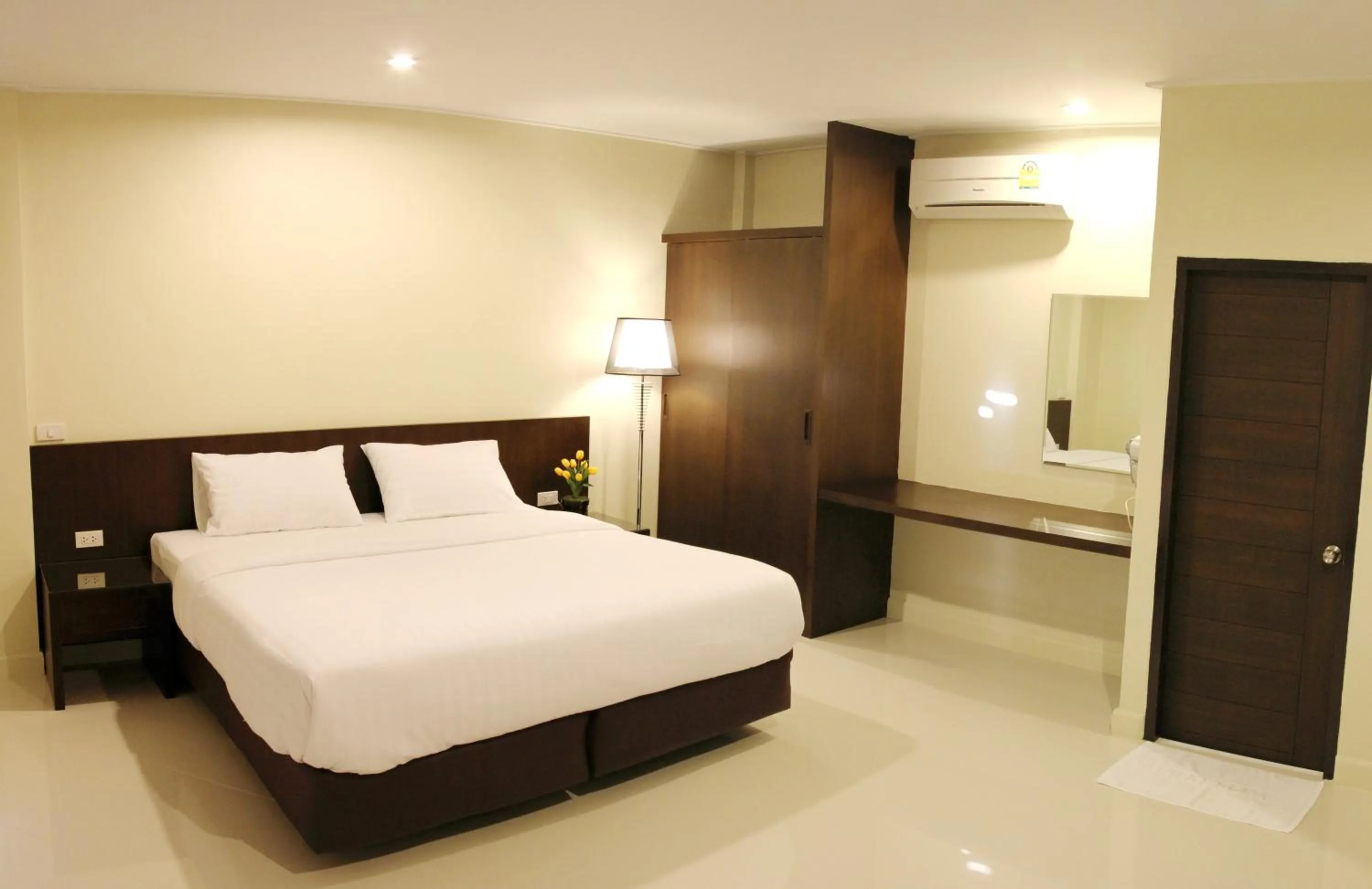 Bedroom, Bed in Chiangrai Green Park Resort