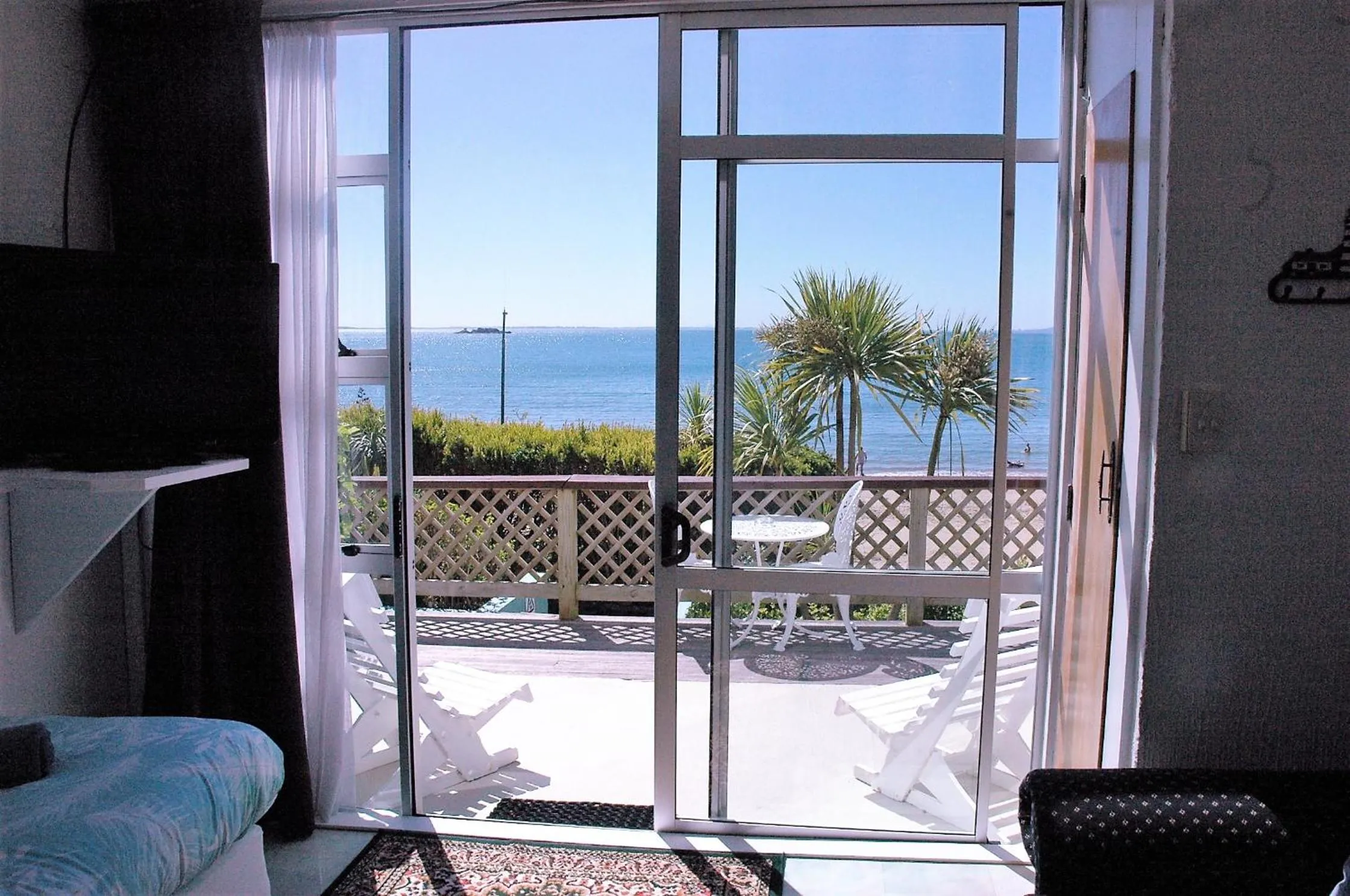 View (from property/room) in San Marino Motor Lodge Absolute Beachfront