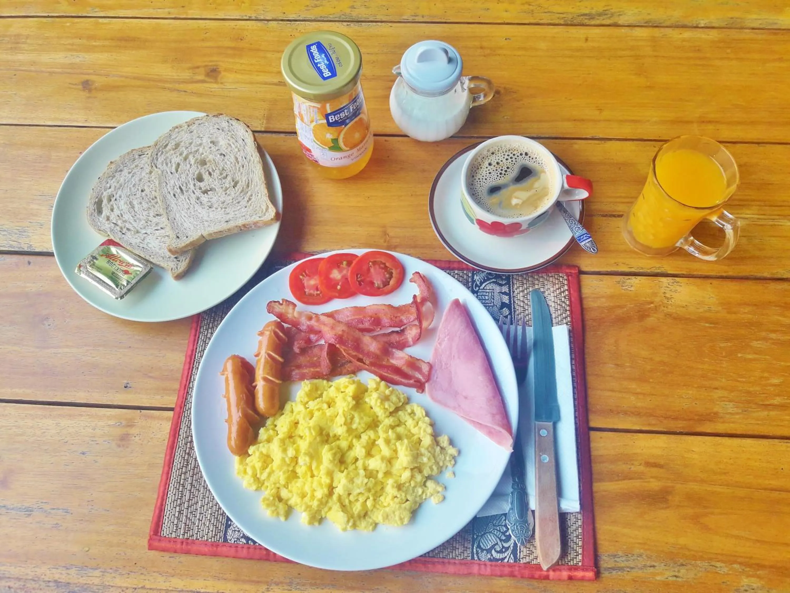 Breakfast in Huan Chiang Dao Resort