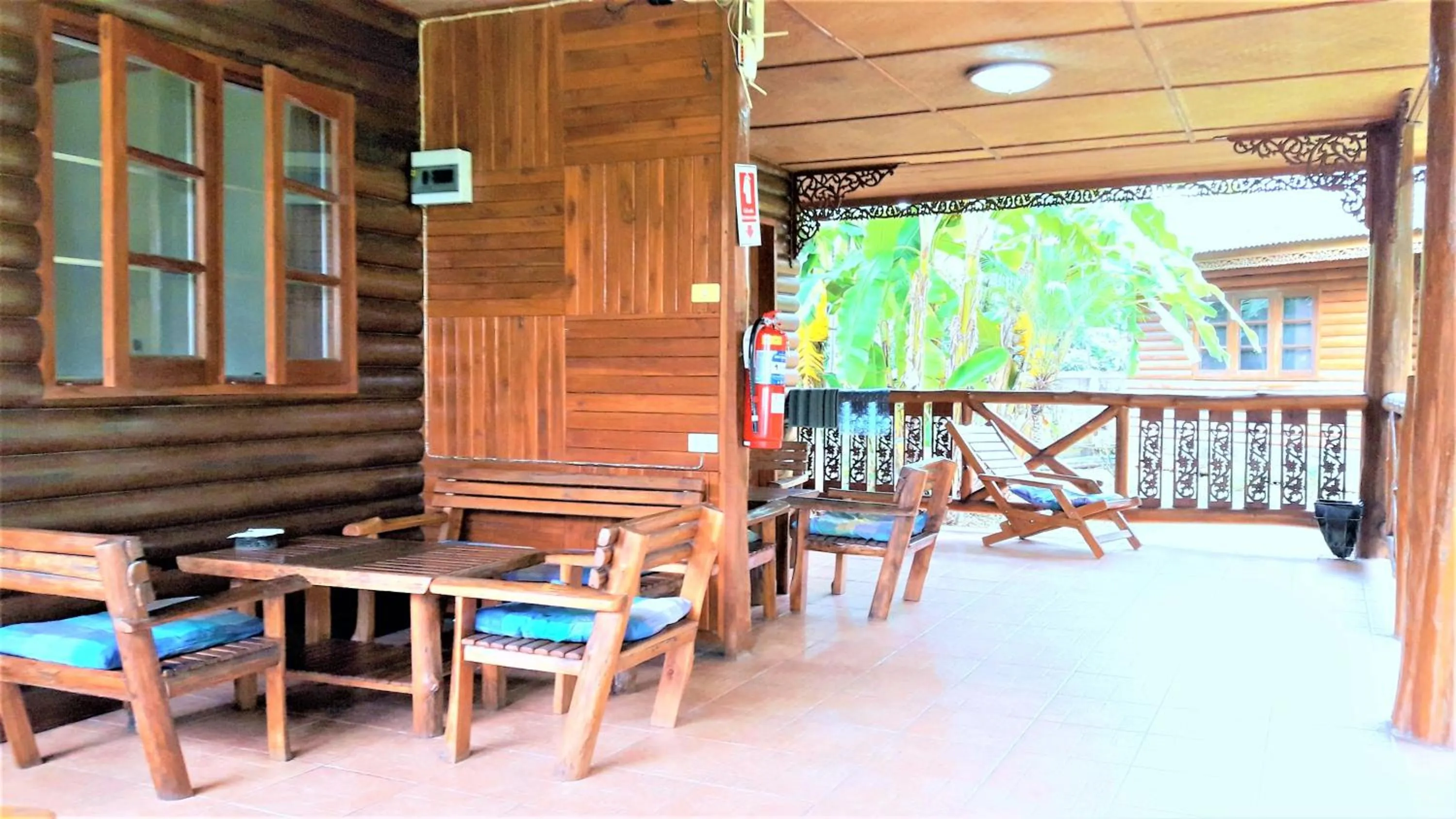Balcony/Terrace in Huan Chiang Dao Resort