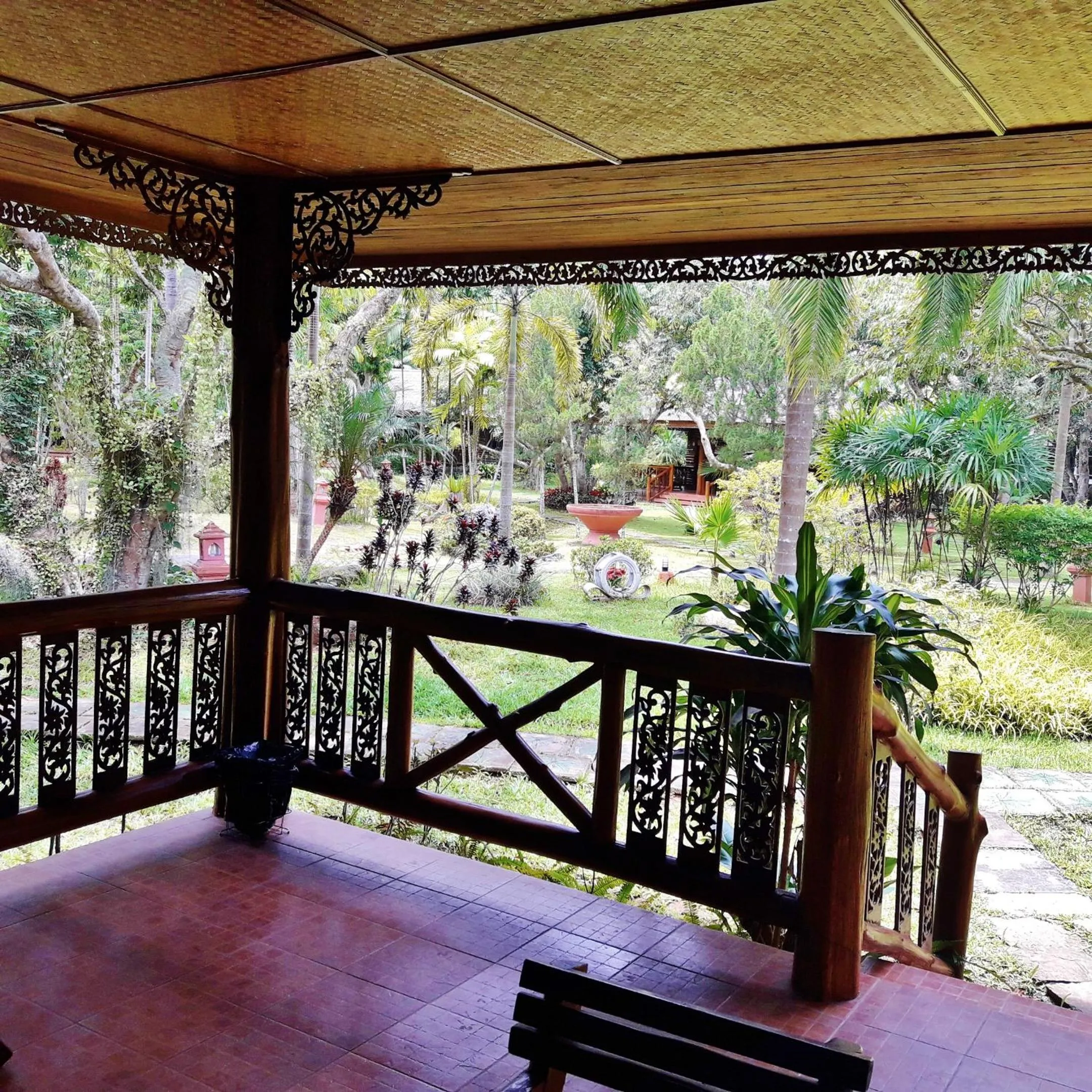 Balcony/Terrace in Huan Chiang Dao Resort