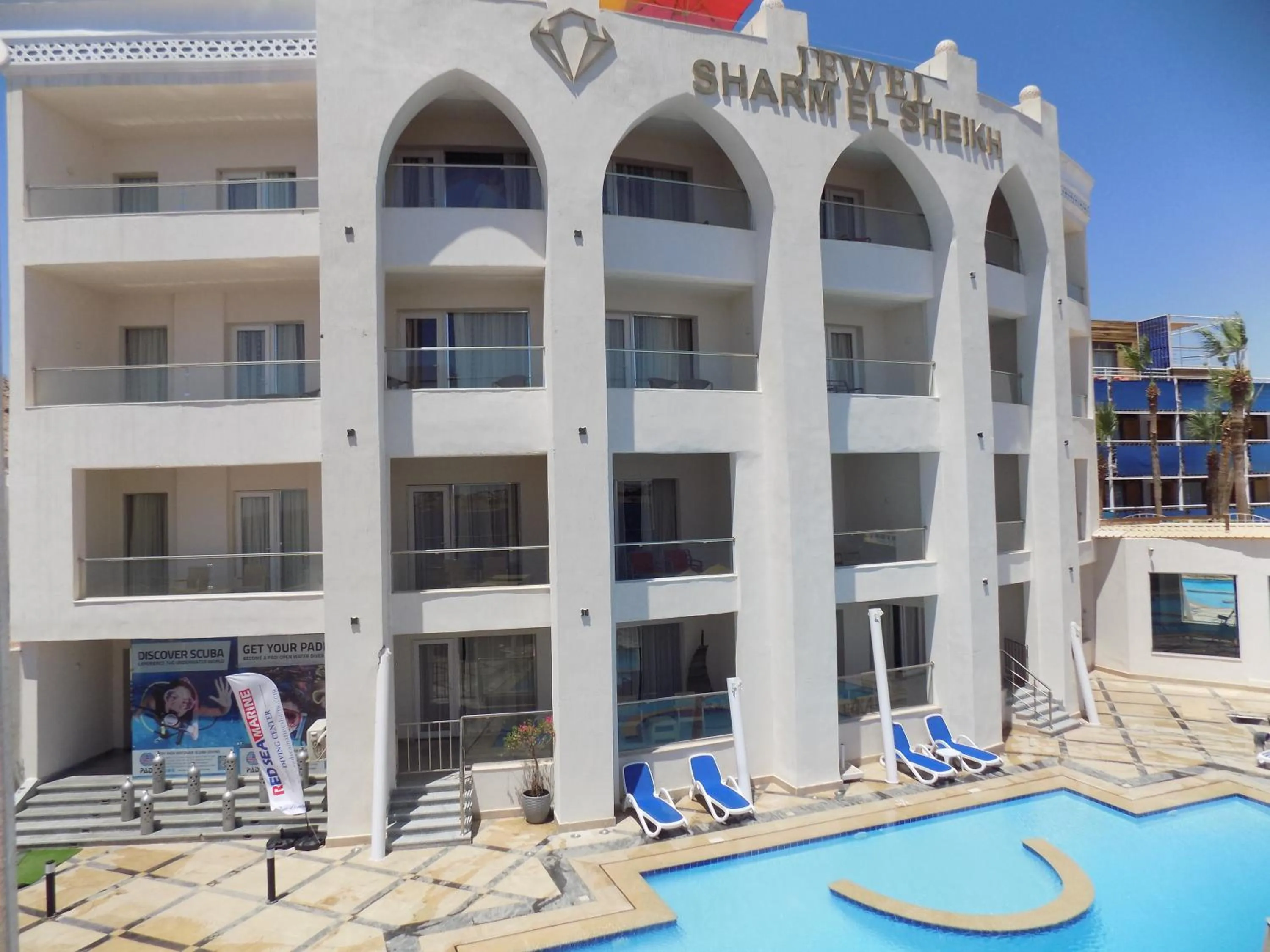 Property building in Jewel Sharm El Sheikh Hotel
