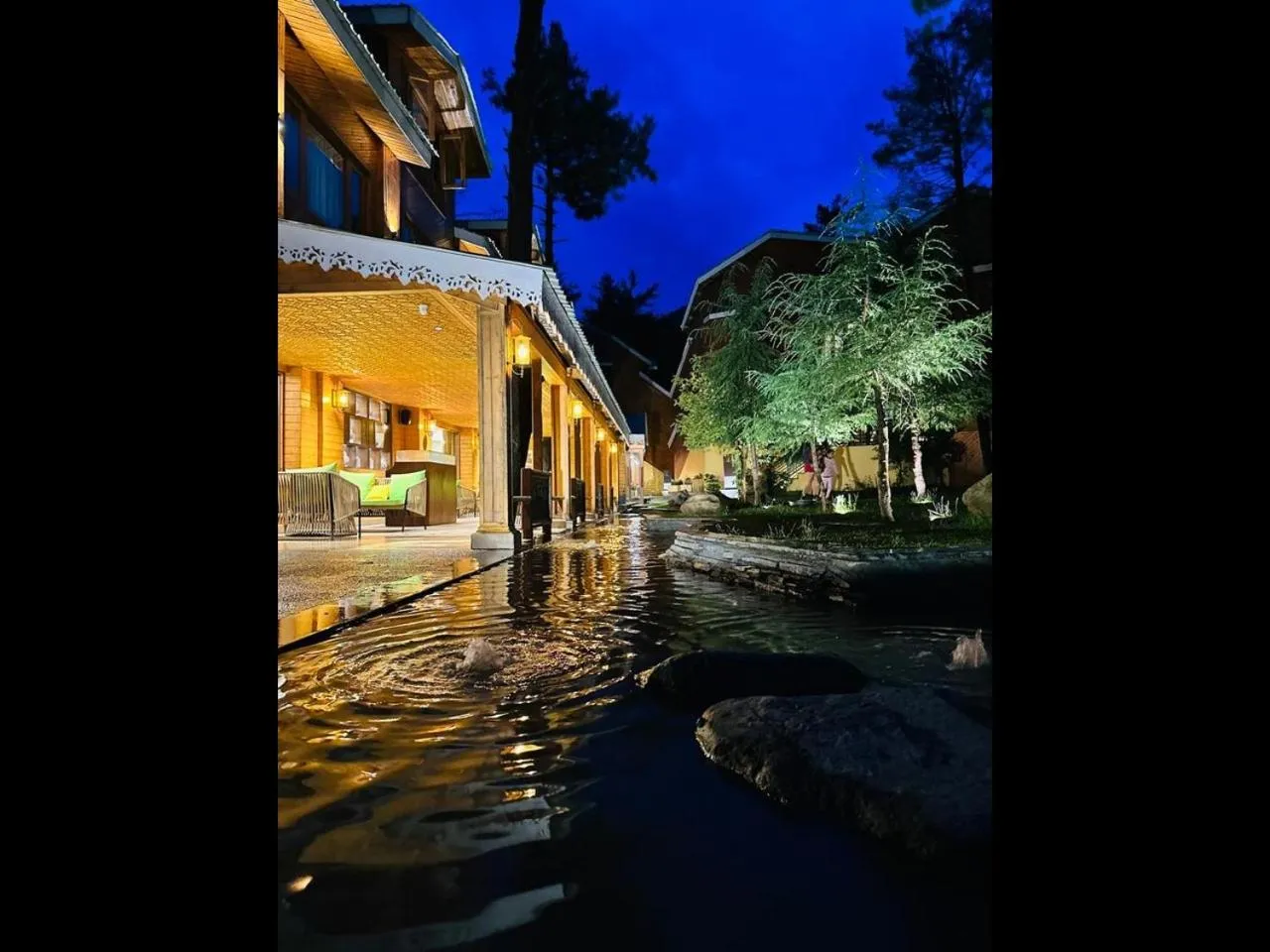 Fishing in Radisson Golf Resort Pahalgam